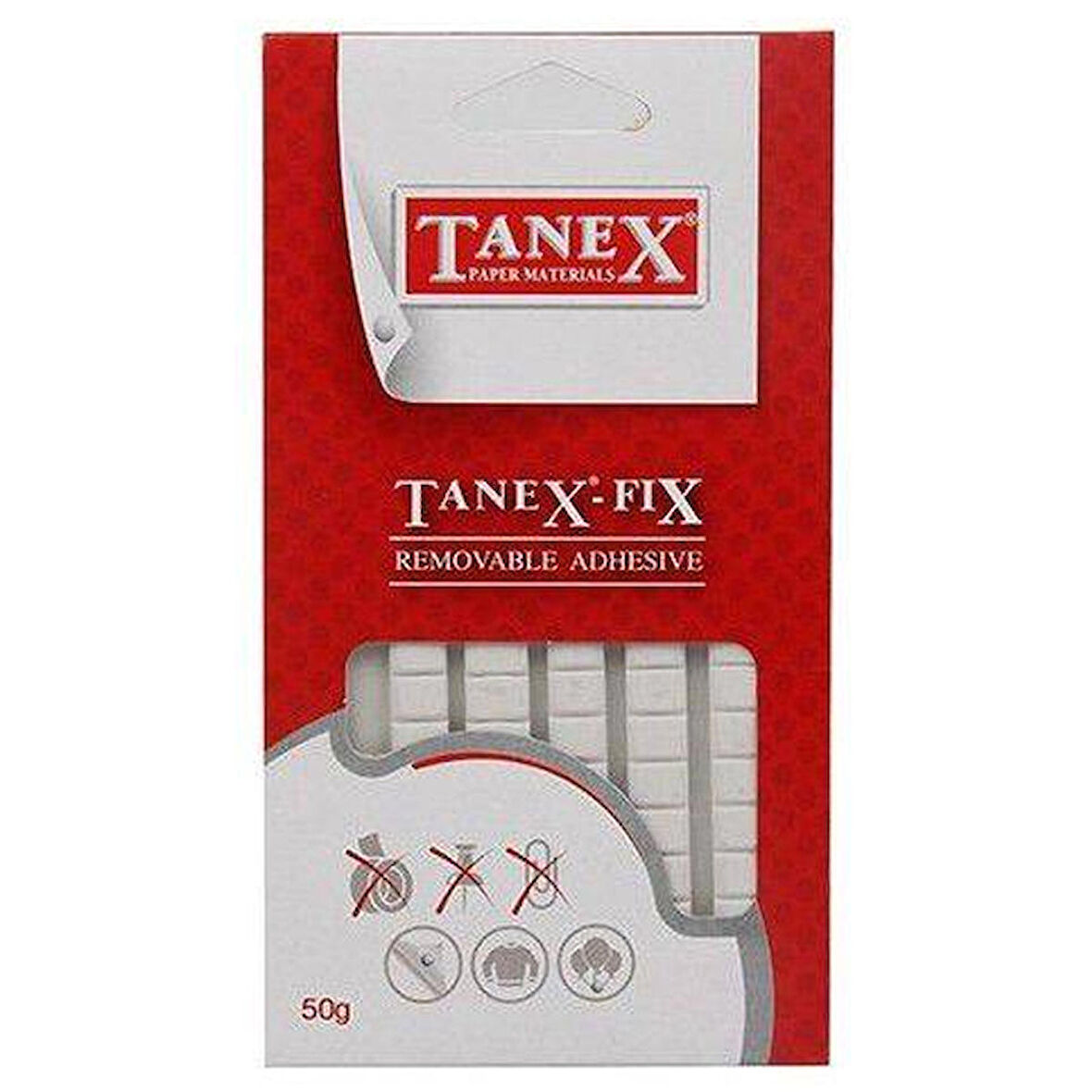 Tanex Hamur Yapıştırıcı Fıx 50 GR Beyaz TFIX001050