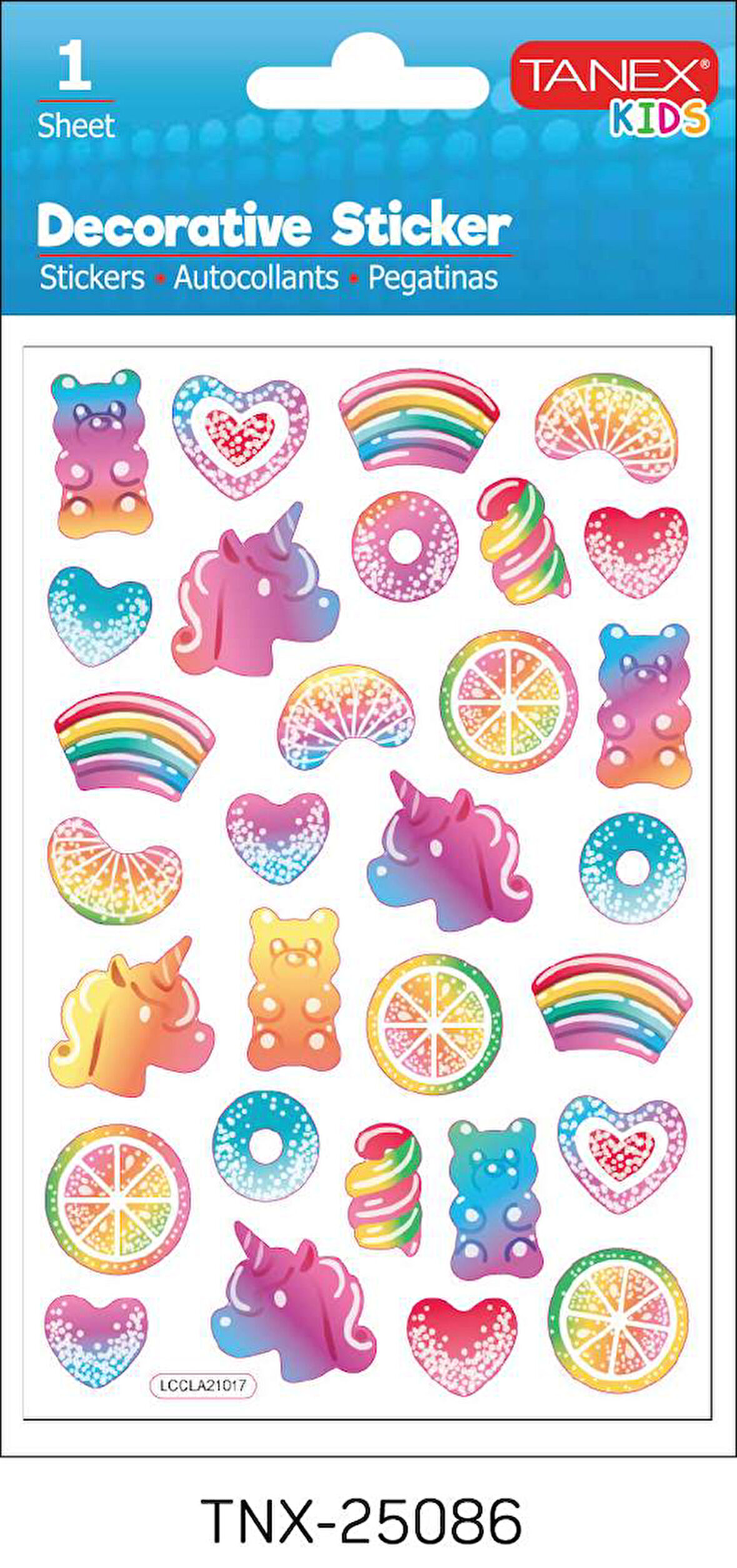 Tanex Unicorn Serisi Etiketi TNX-25086