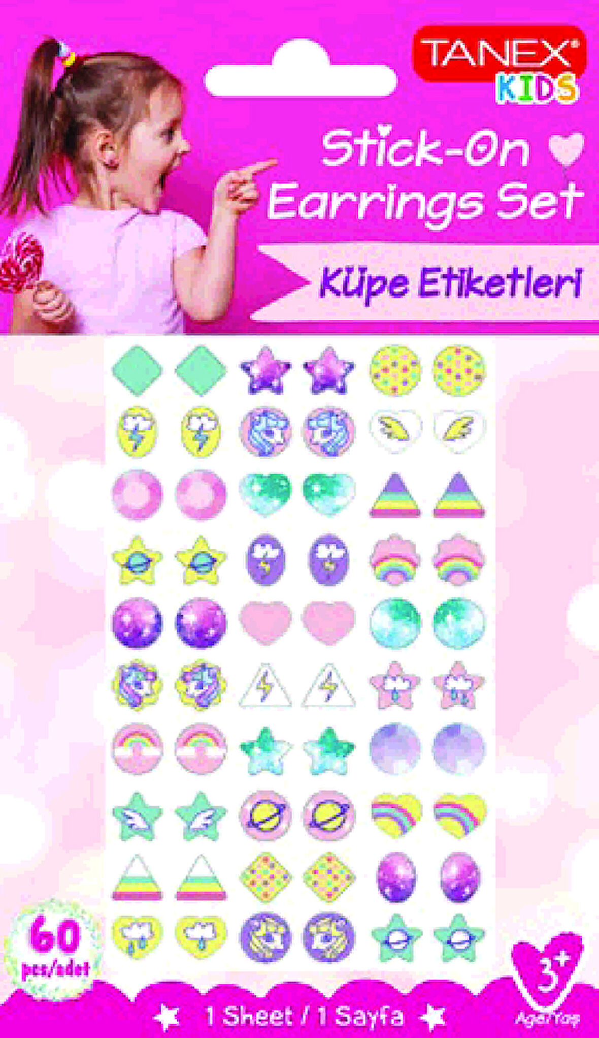 Tanex Küpe-3 Serisi Etiketi TNX-25203