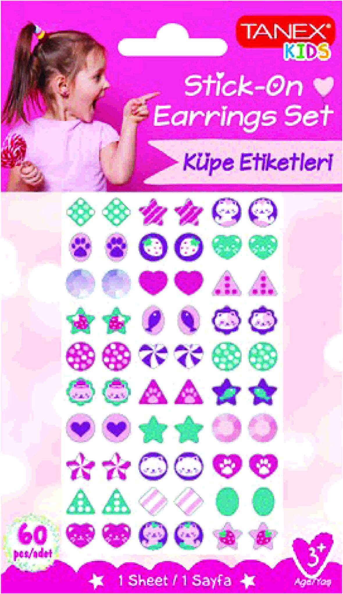 Tanex Küpe-4 Serisi Etiketi TNX-25204