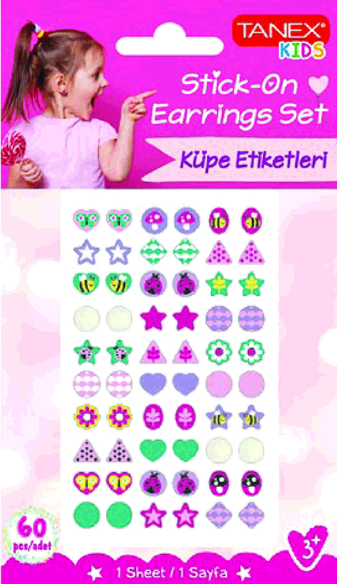 Tanex Küpe-6 Serisi Etiketi TNX-25206