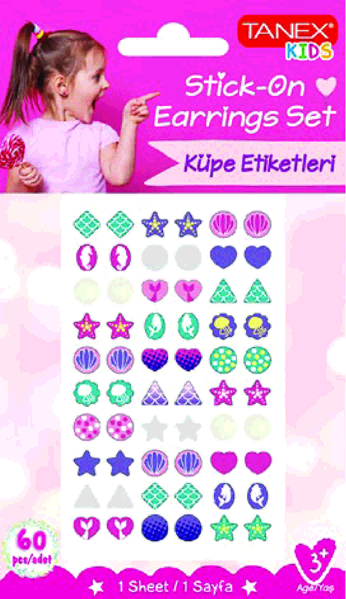 Tanex Küpe-7 Serisi Etiketi TNX-25207