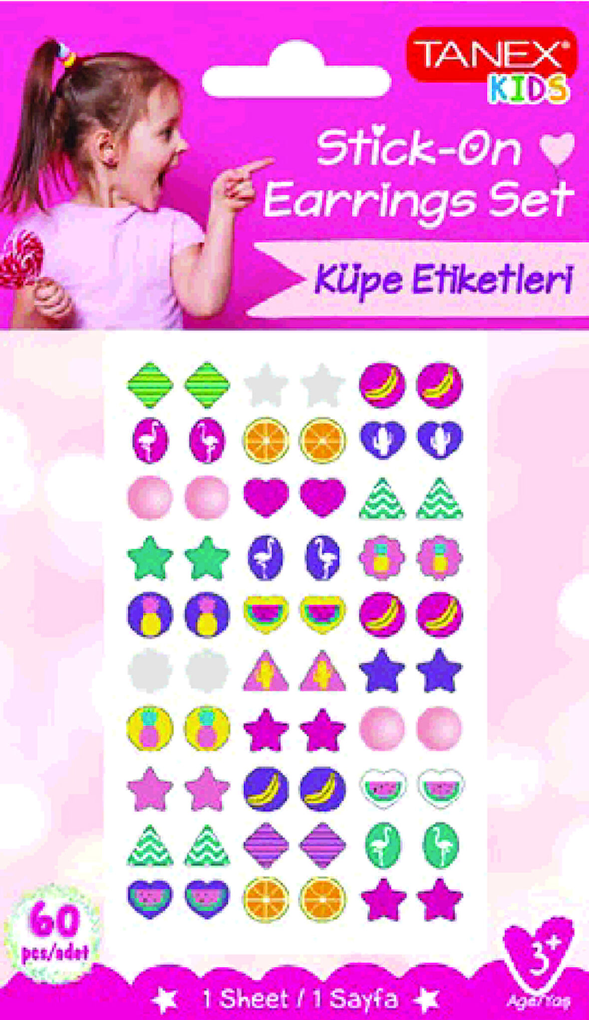 Tanex Küpe-8 Serisi Etiketi TNX-25208