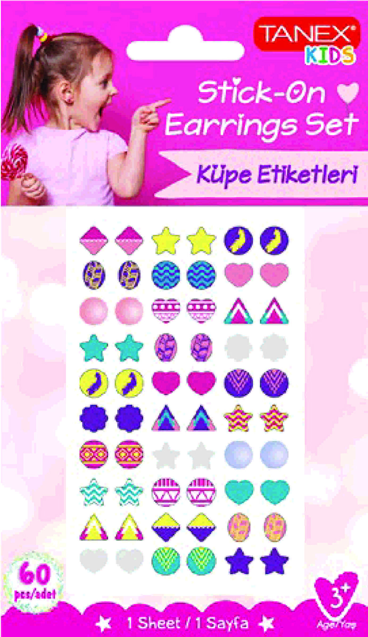 Tanex Küpe-9 Serisi Etiketi TNX-25209