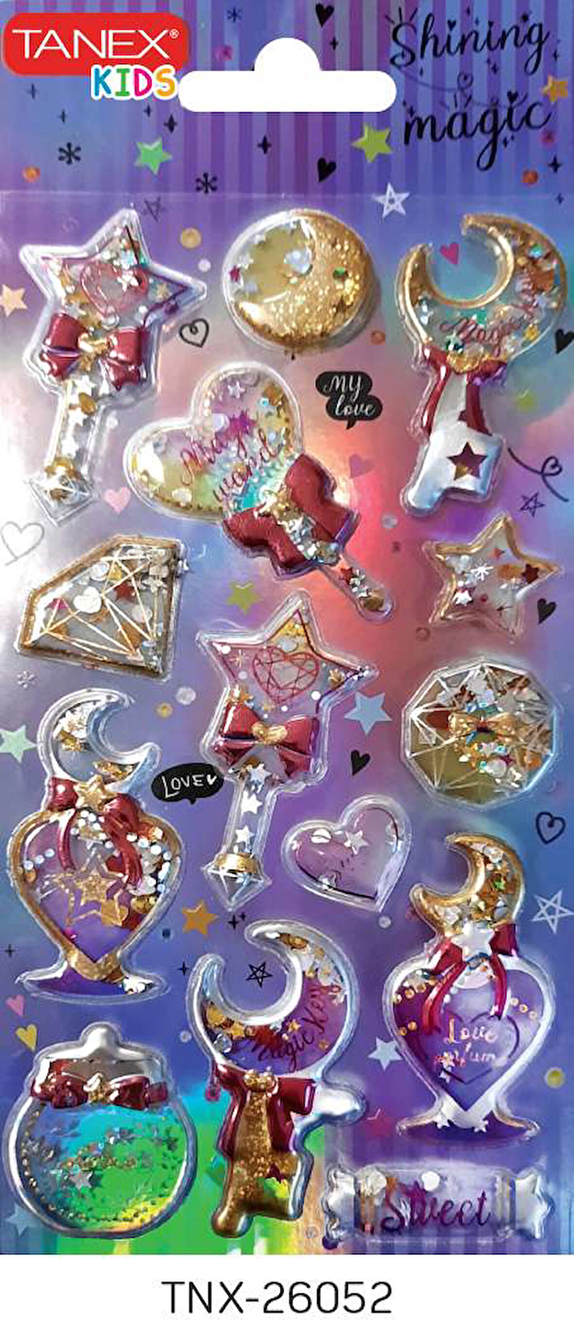 Tanex Parlak Simli-2 Serisi Etiketi TNX-26052