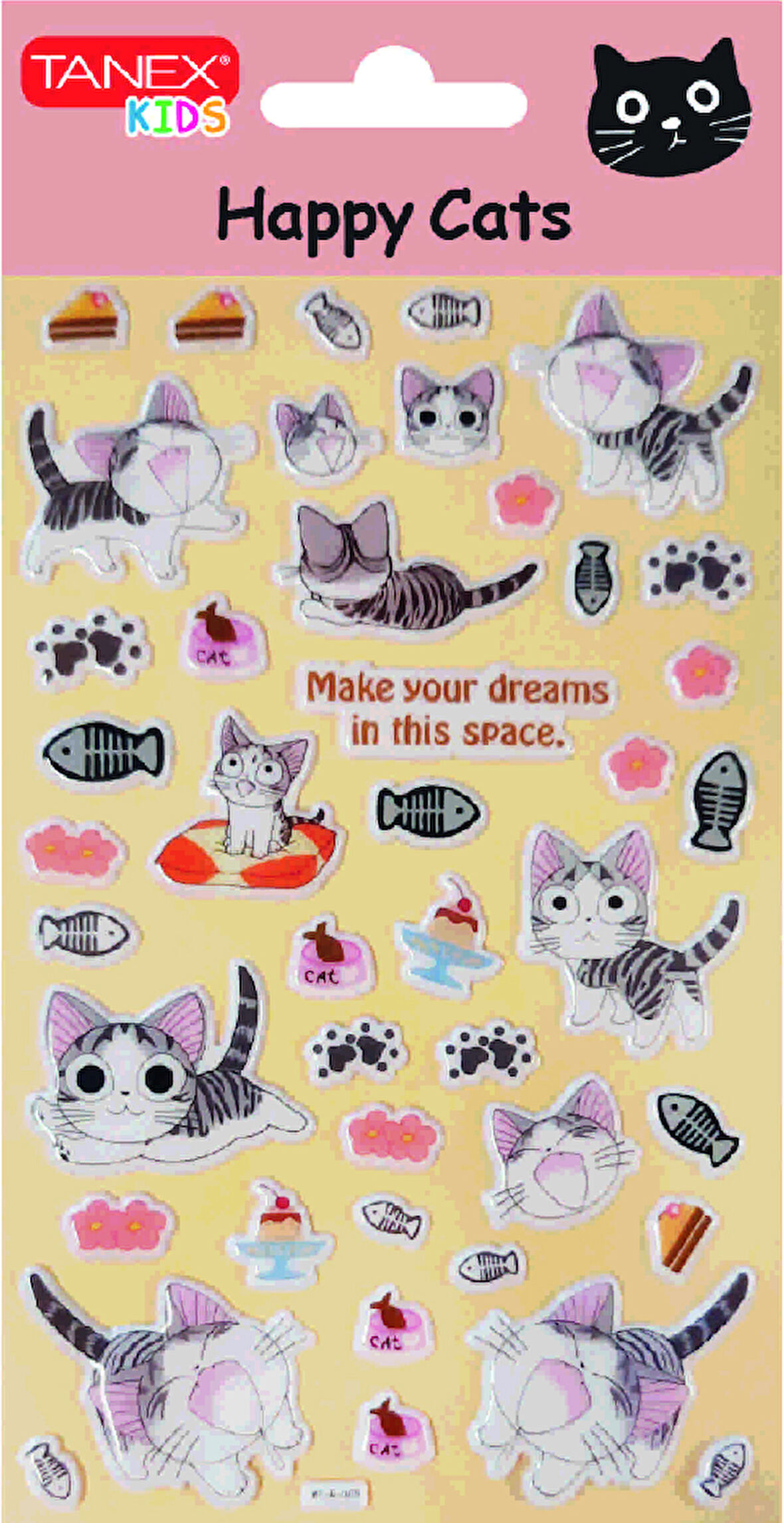 Tanex Sempatik Kedi-5 Serisi Etiketi TNX-25145