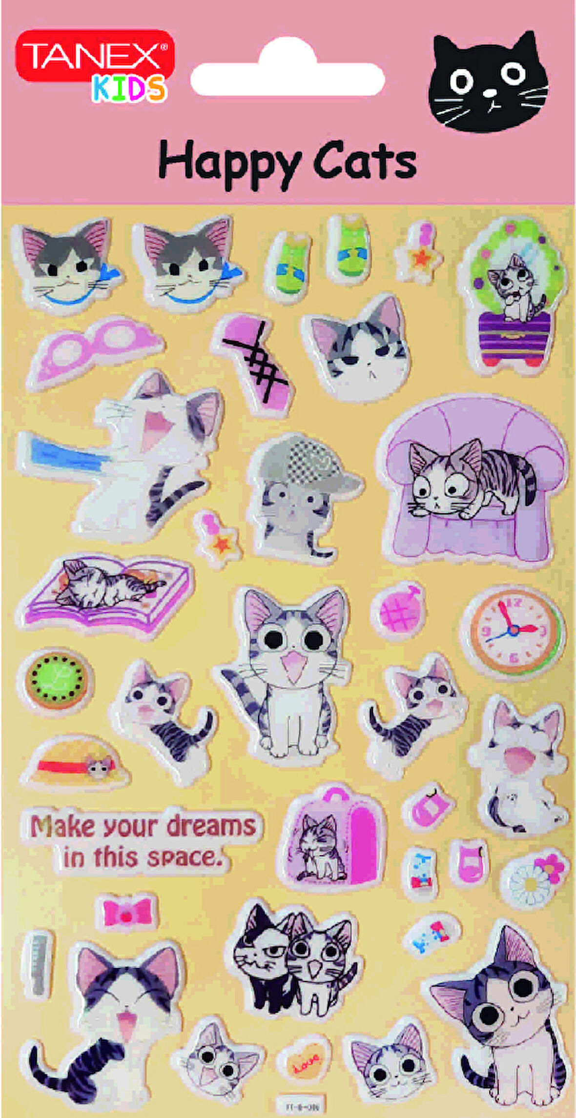 Tanex Sempatik Kedi-8 Serisi Etiketi TNX-25148