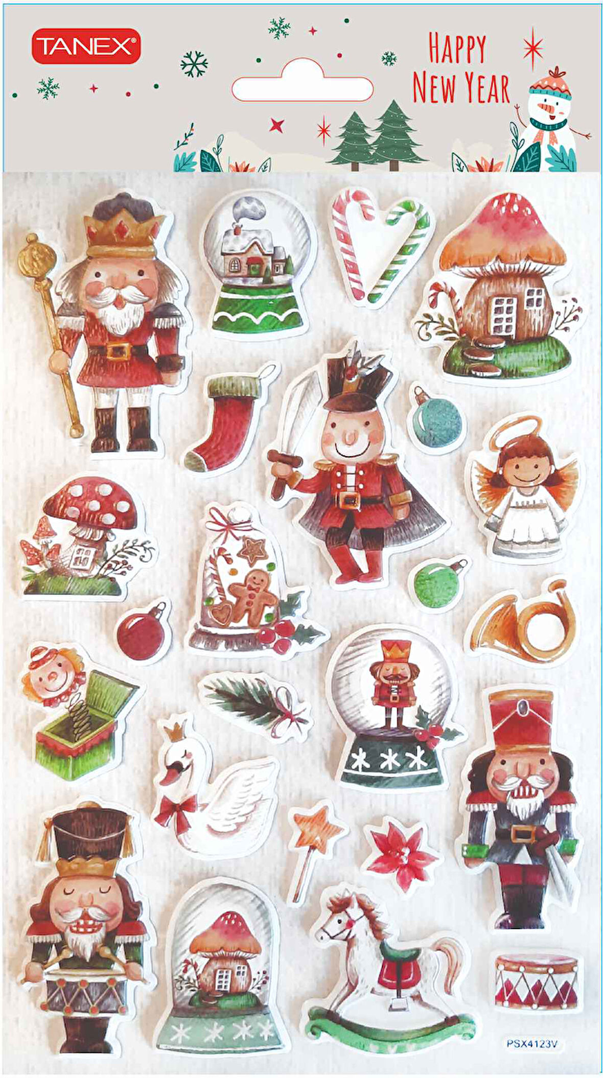 Tanex Yılbaşı-1 Büyük Etiketi TNX-25302