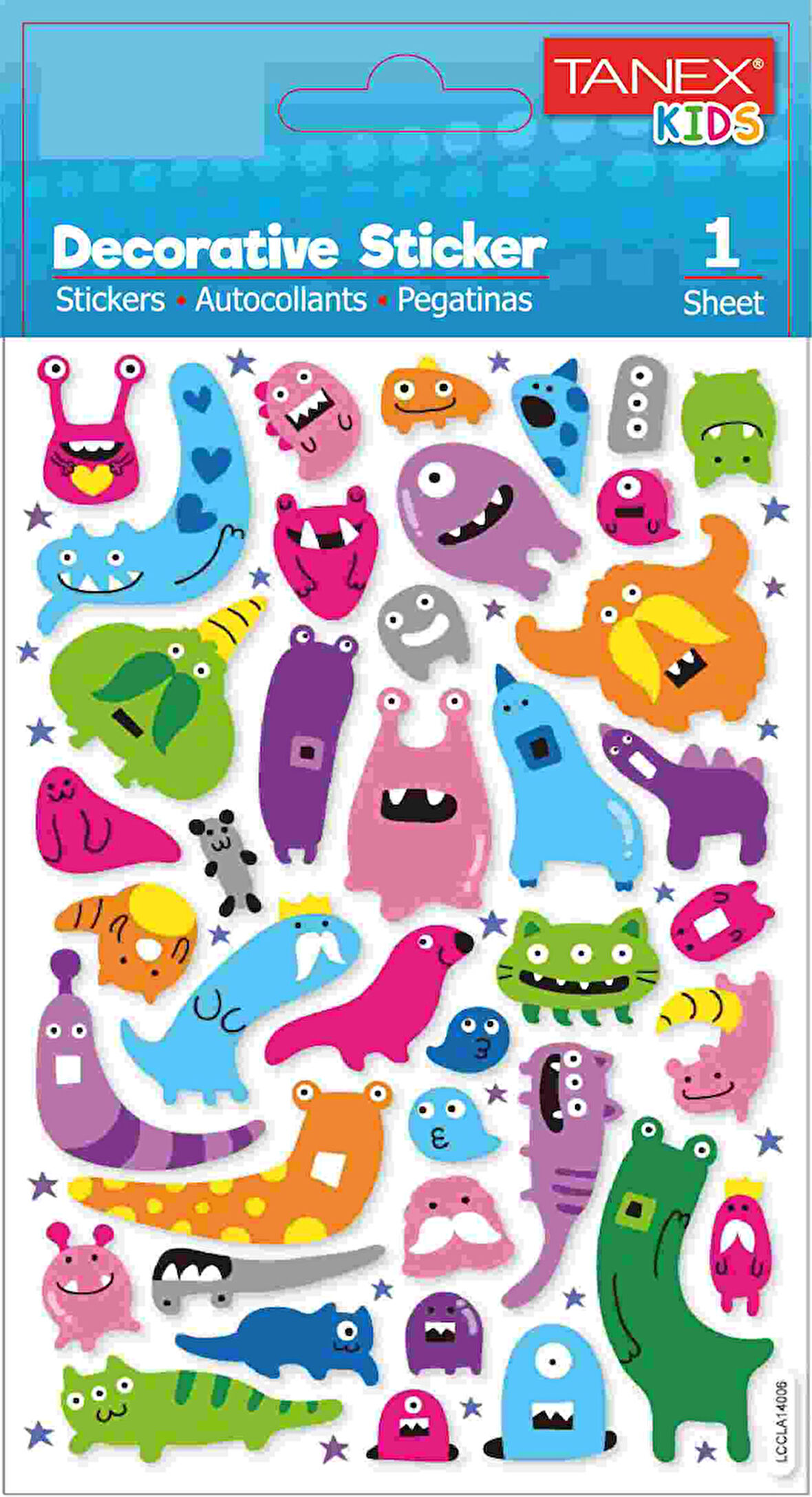 Tanex Uzay Canlıları Serisi Etiketi TNX-25156