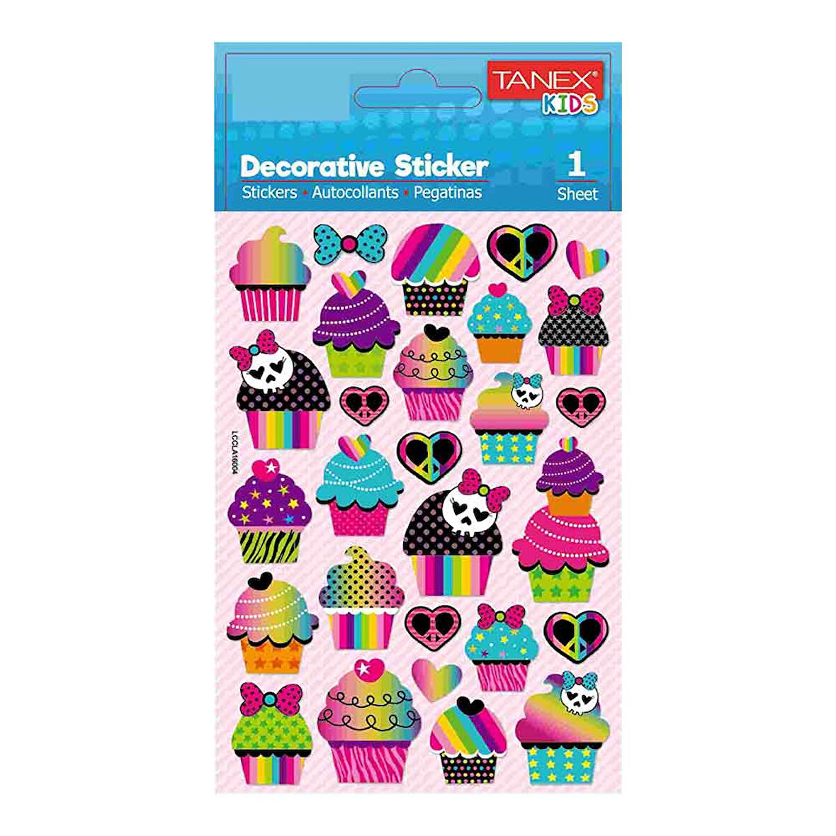 Tanex Renkli Pasta Serisi Etiketi TNX-25161