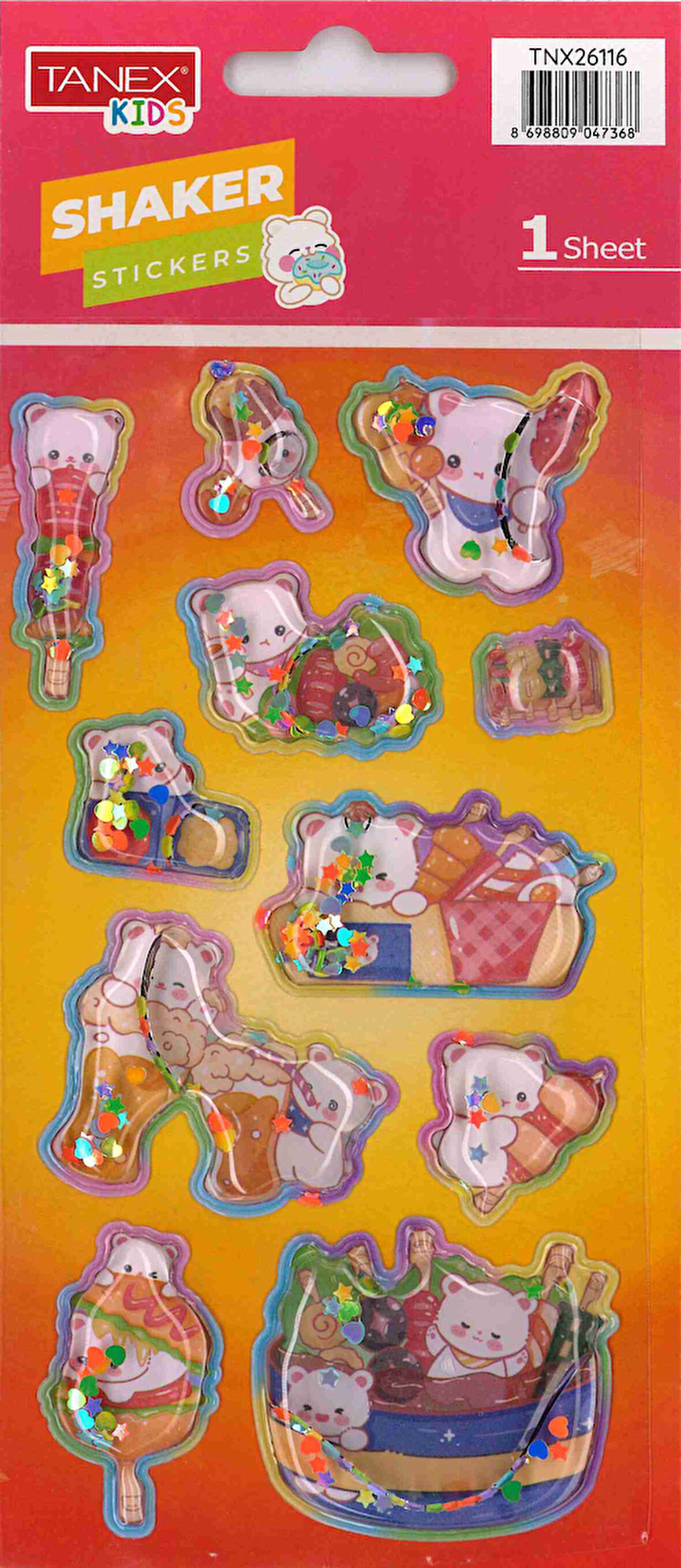 Tanex Shaker Sticker New TNX-26116