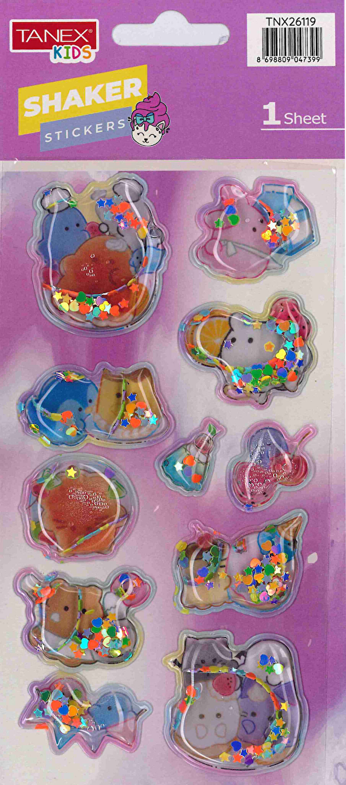 Tanex Shaker Sticker New TNX-26119