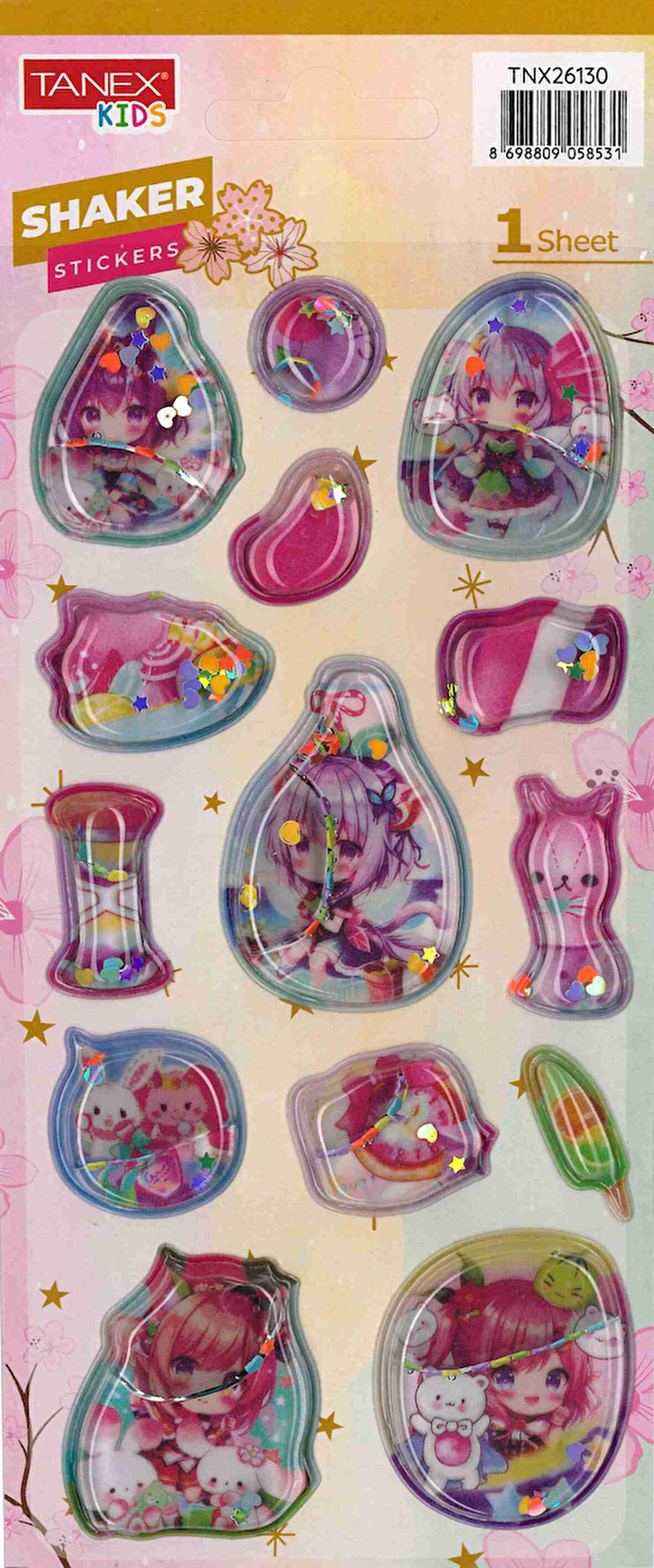 Tanex Shaker Sticker New TNX-26130