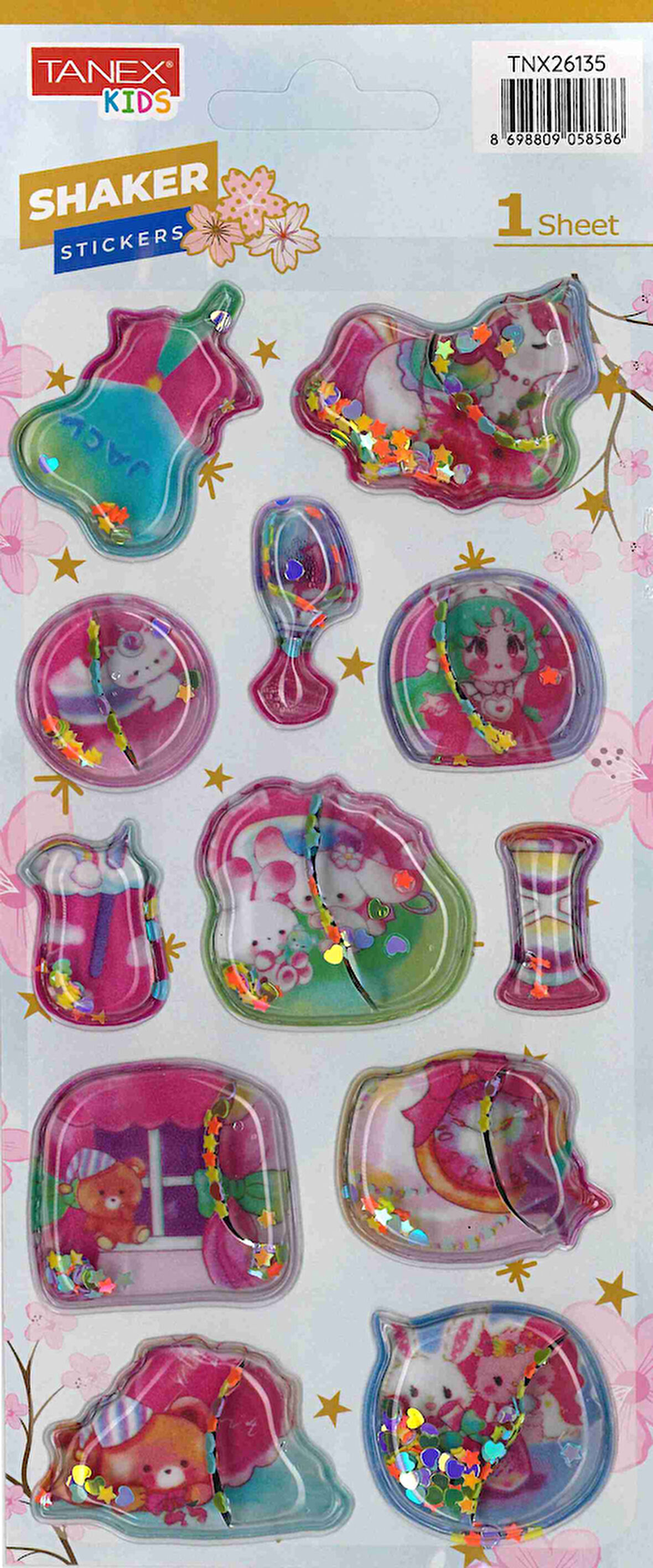 Tanex Shaker Sticker New TNX-26135