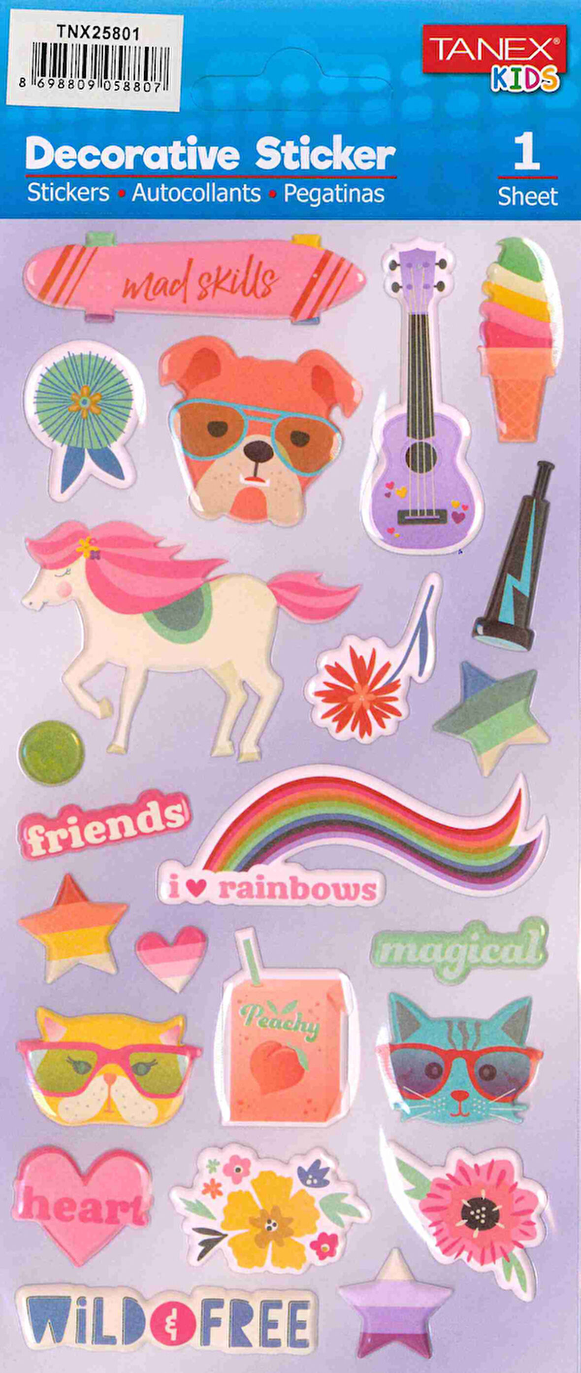 Tanex Decoratıve Sticker TNX-25801