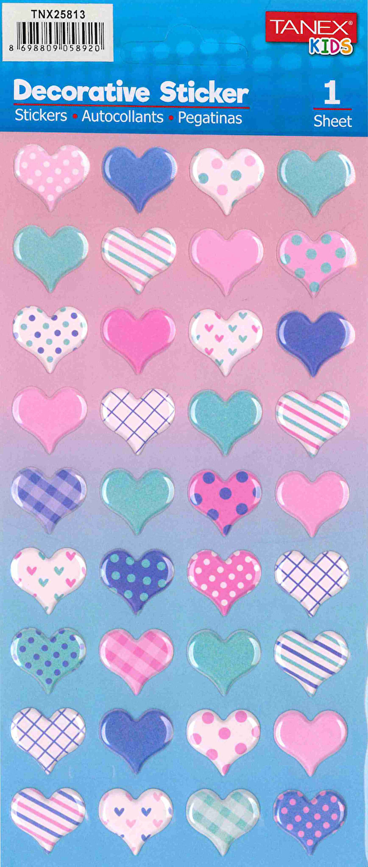 Tanex Decoratıve Sticker TNX-25813