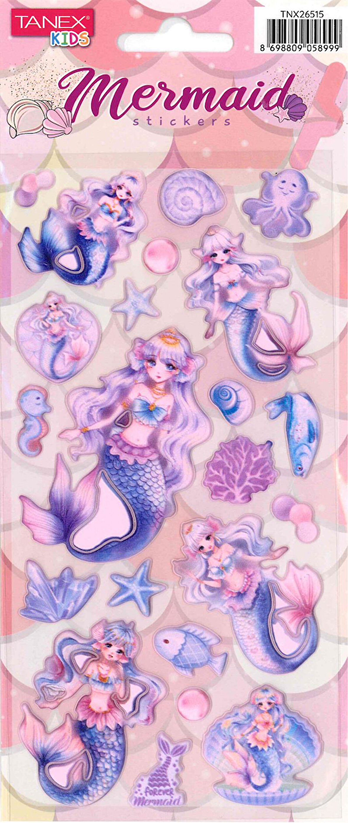 Tanex Deniz Kızı Serisi Sticker TNX-26515