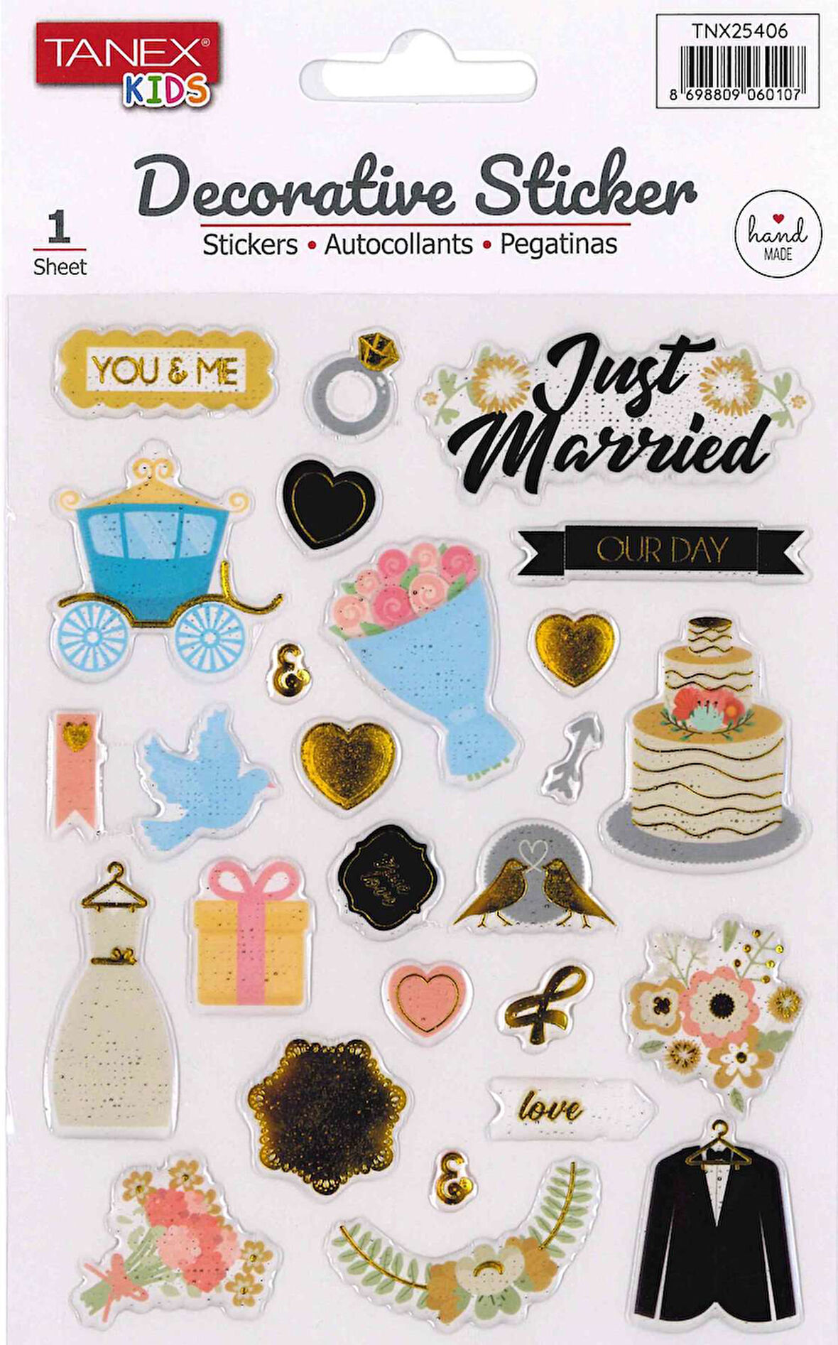 Tanex Decorative Sticker TNX-25406