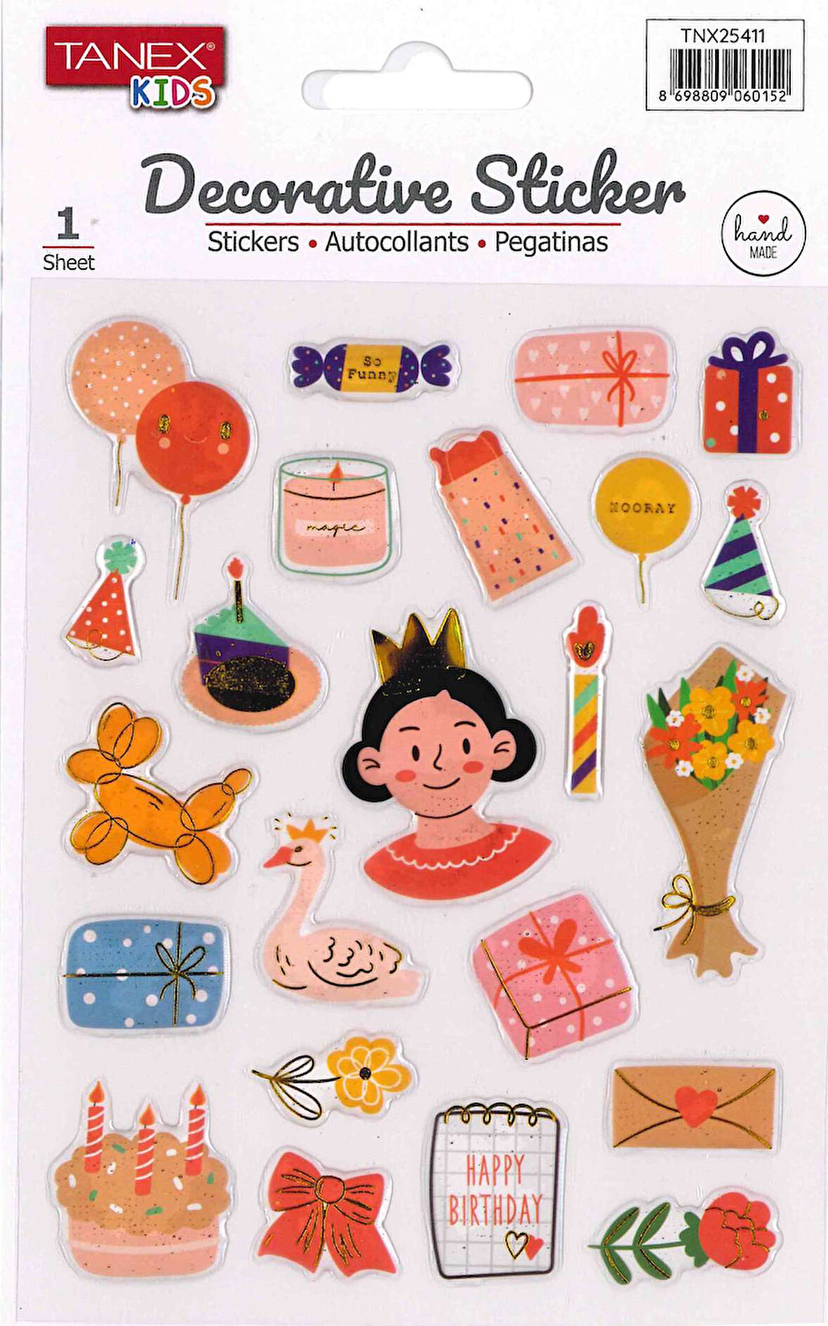 Tanex Decorative Sticker TNX-25411