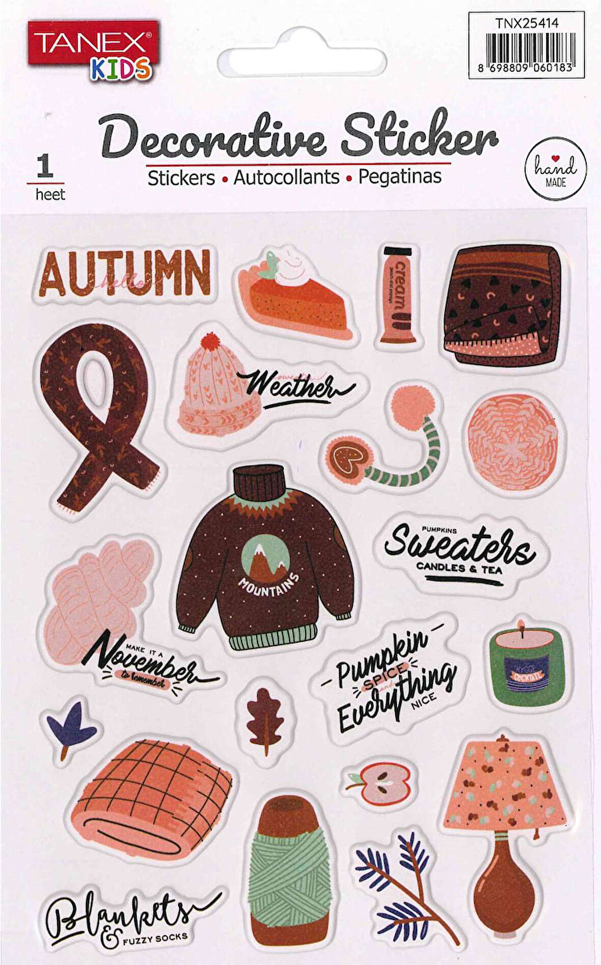 Tanex Decorative Sticker TNX-25414