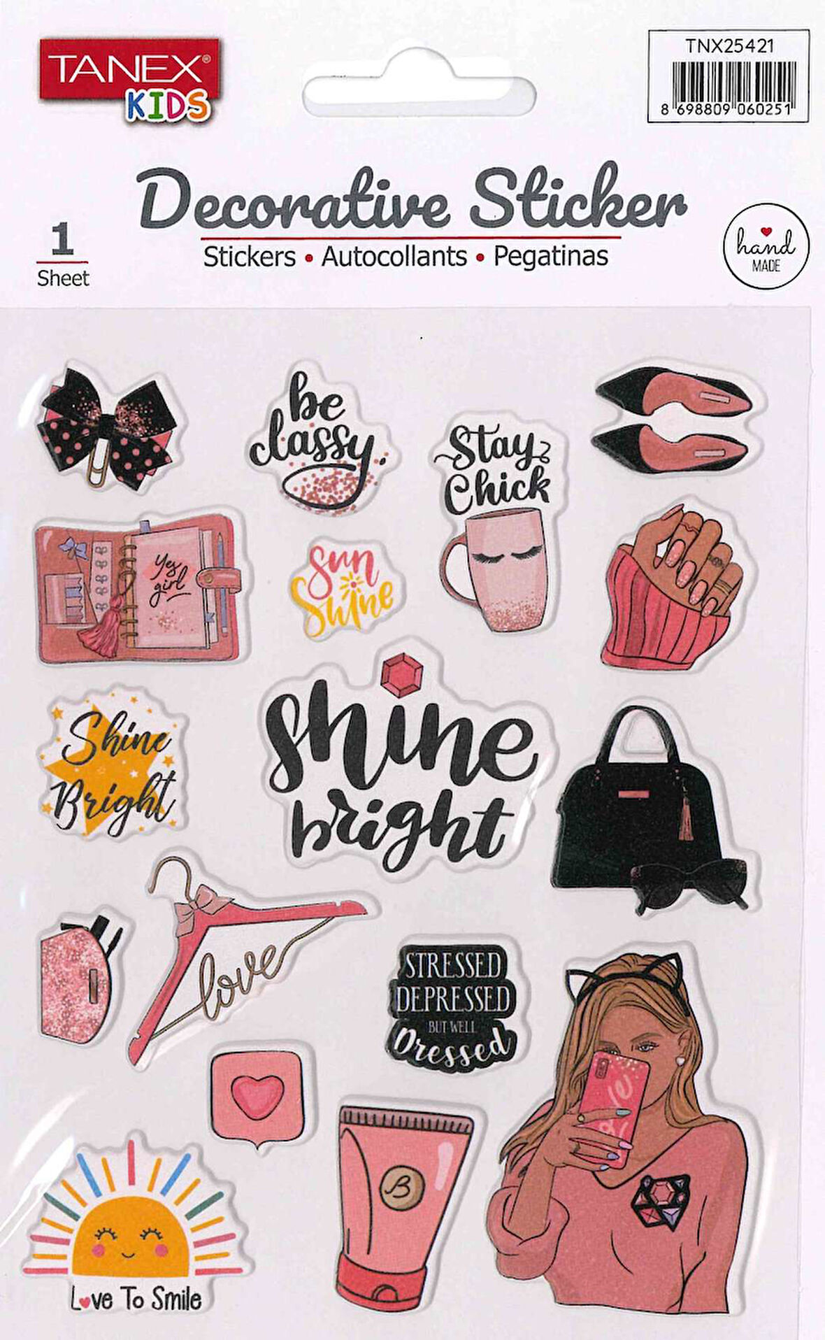 Tanex Decorative Sticker TNX-25421