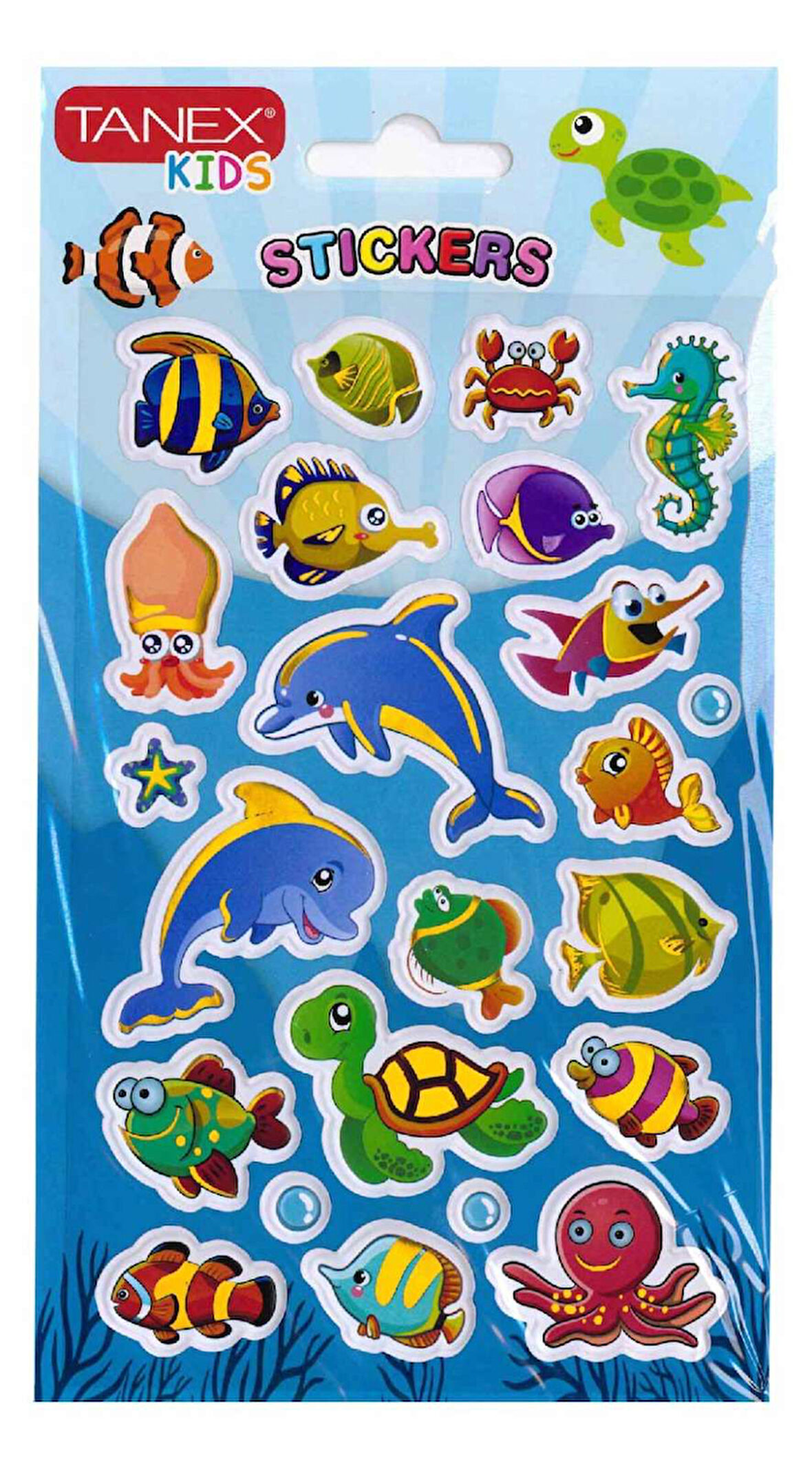 Tanex Deniz Canlıları Serisi 3D Etiketi TNX-26165