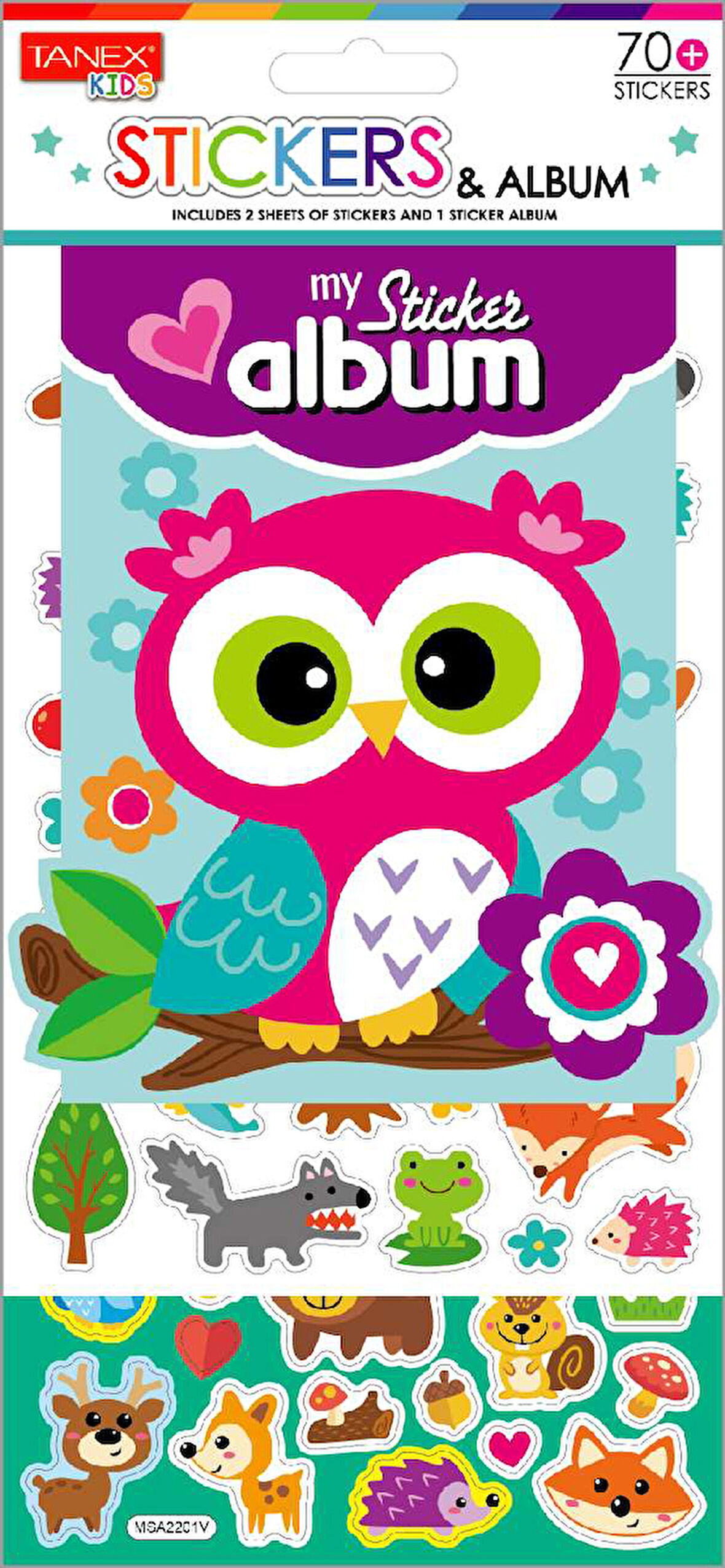 Tanex Sevimli Hayvanları Albüm Serisi TNX-25451