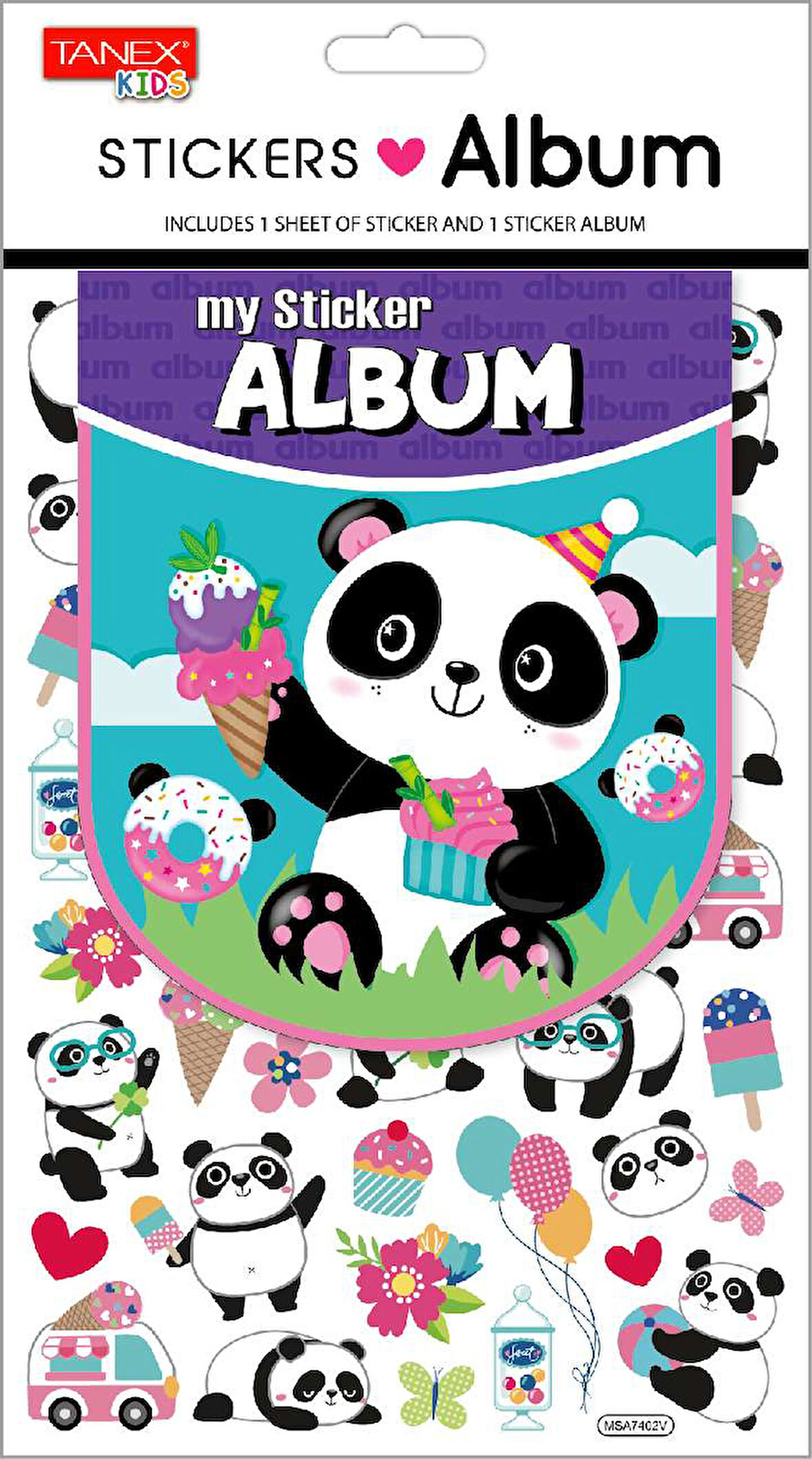 Tanex Mutlu Panda Albüm Serisi TNX-25458