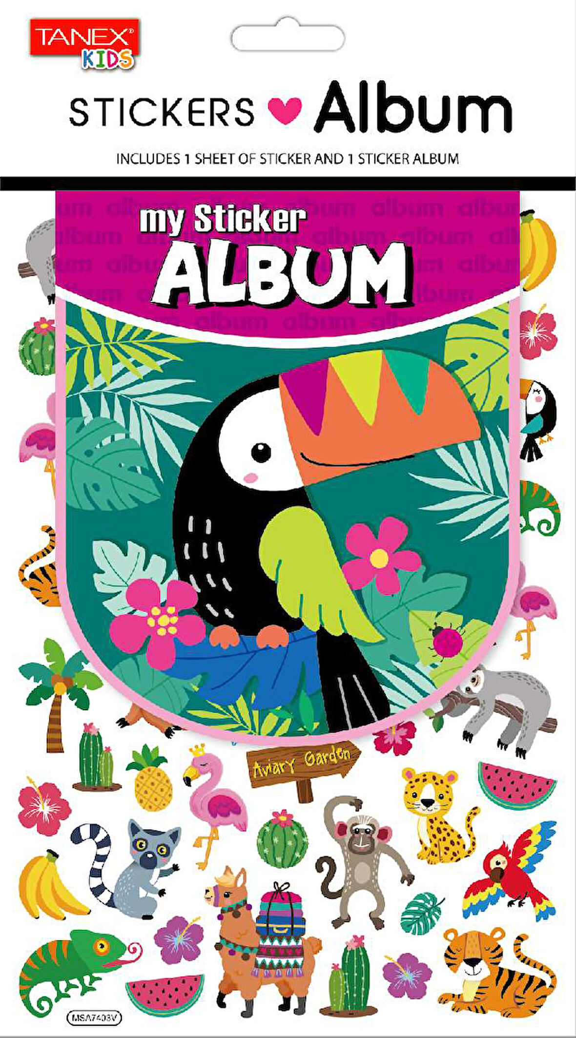 Tanex Komik Orman Hayvanları Albüm Serisi TNX-25459