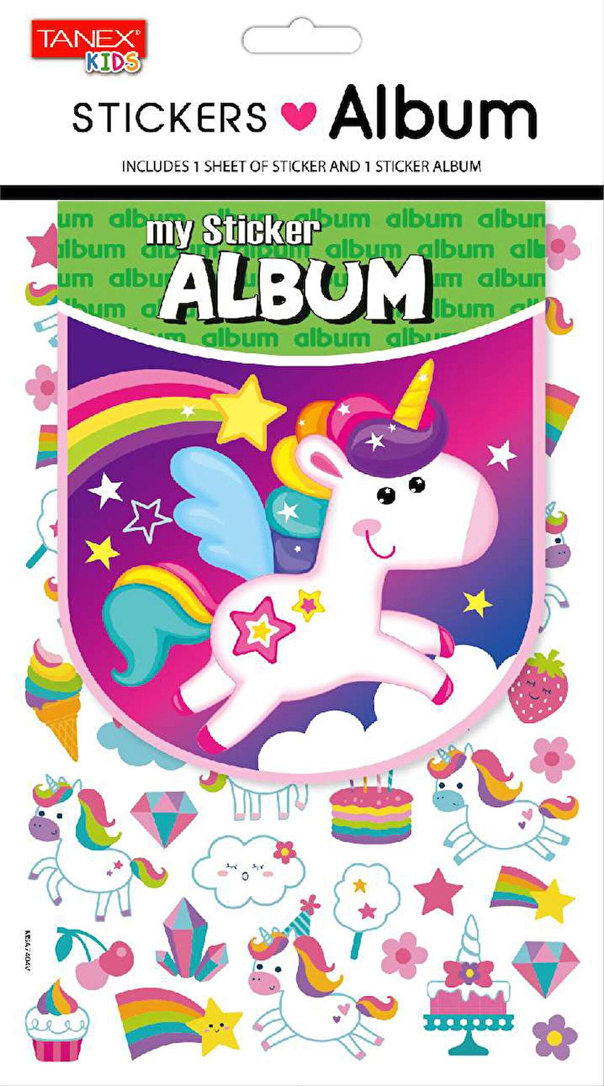 Tanex Unicorn Albüm Serisi TNX-25460