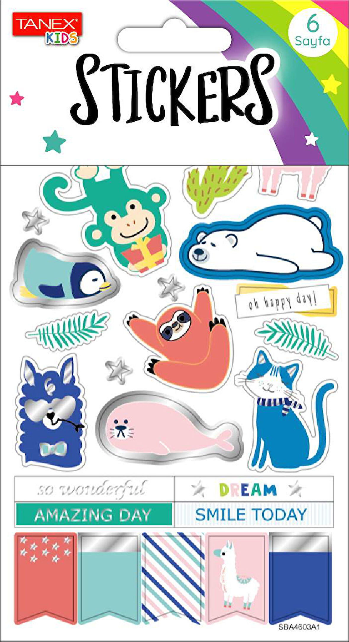 Tanex Şapşik Hayvanlar Albüm Serisi TNX-25463