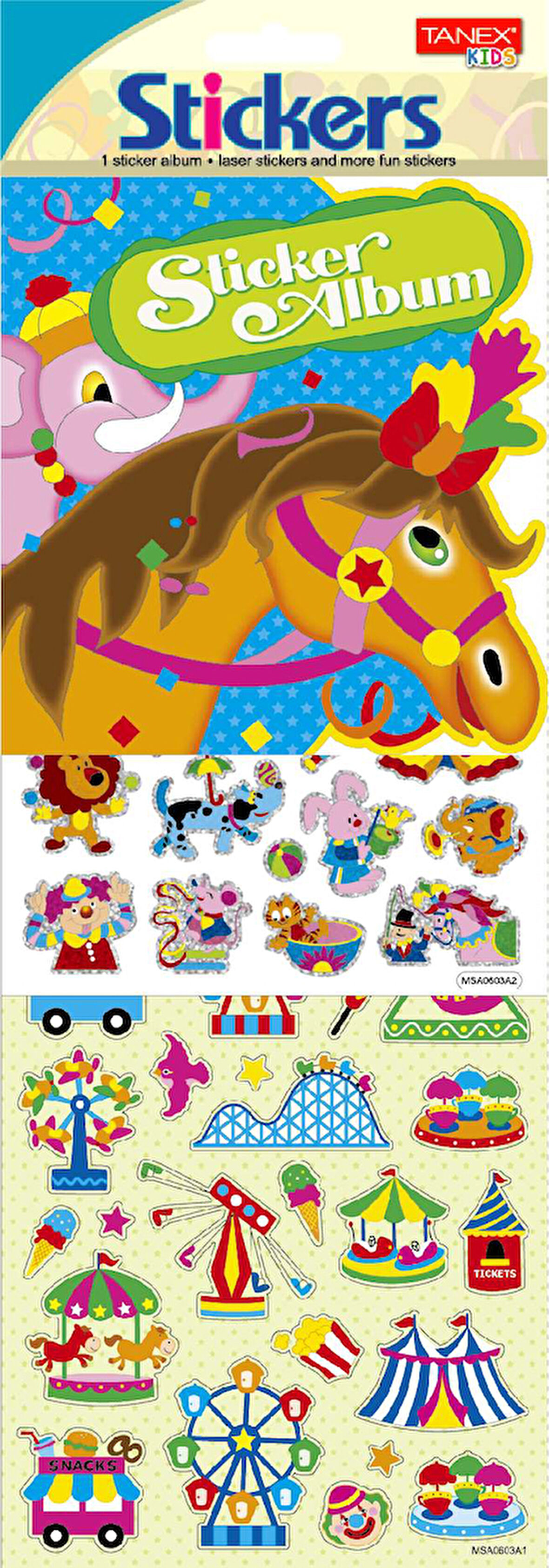 Tanex Sirk Dünyası Albüm Serisi TNX-25476