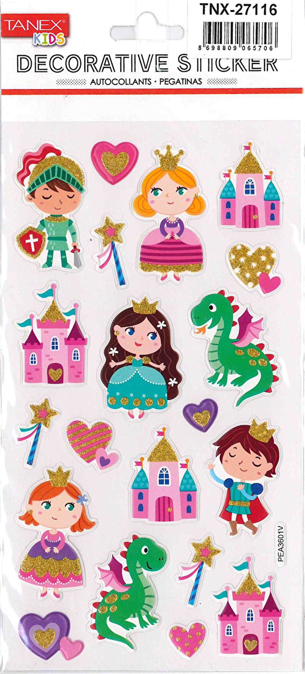 Tanex Puffy Mutlu Mini Krallık Serisi TNX-27116