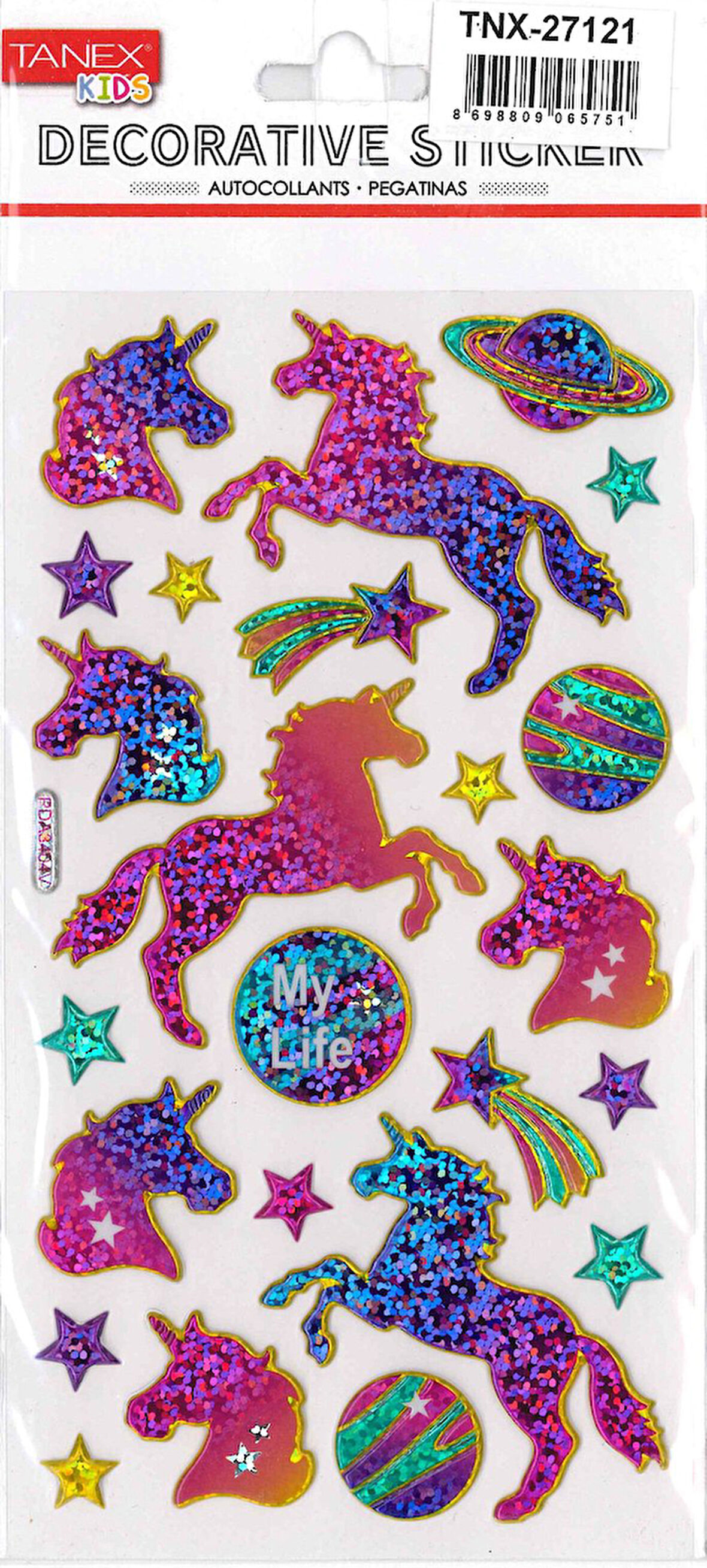 Tanex Puffy Parlak Uzaylı Unicorn Serisi TNX-27121