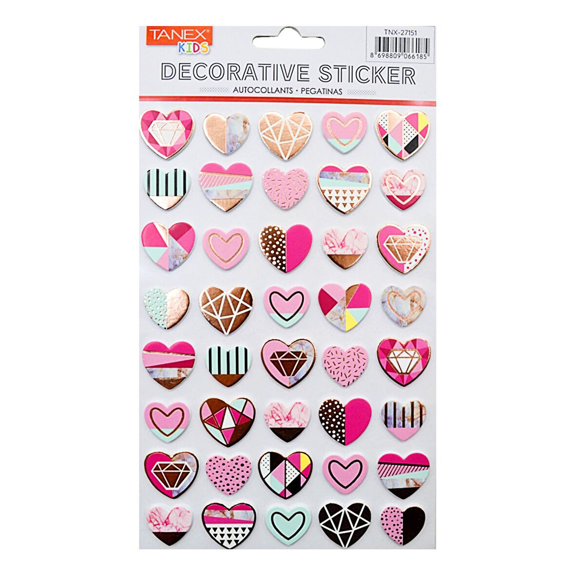 Tanex Kids Sticker Puffy Eva Kalpler  (27151)