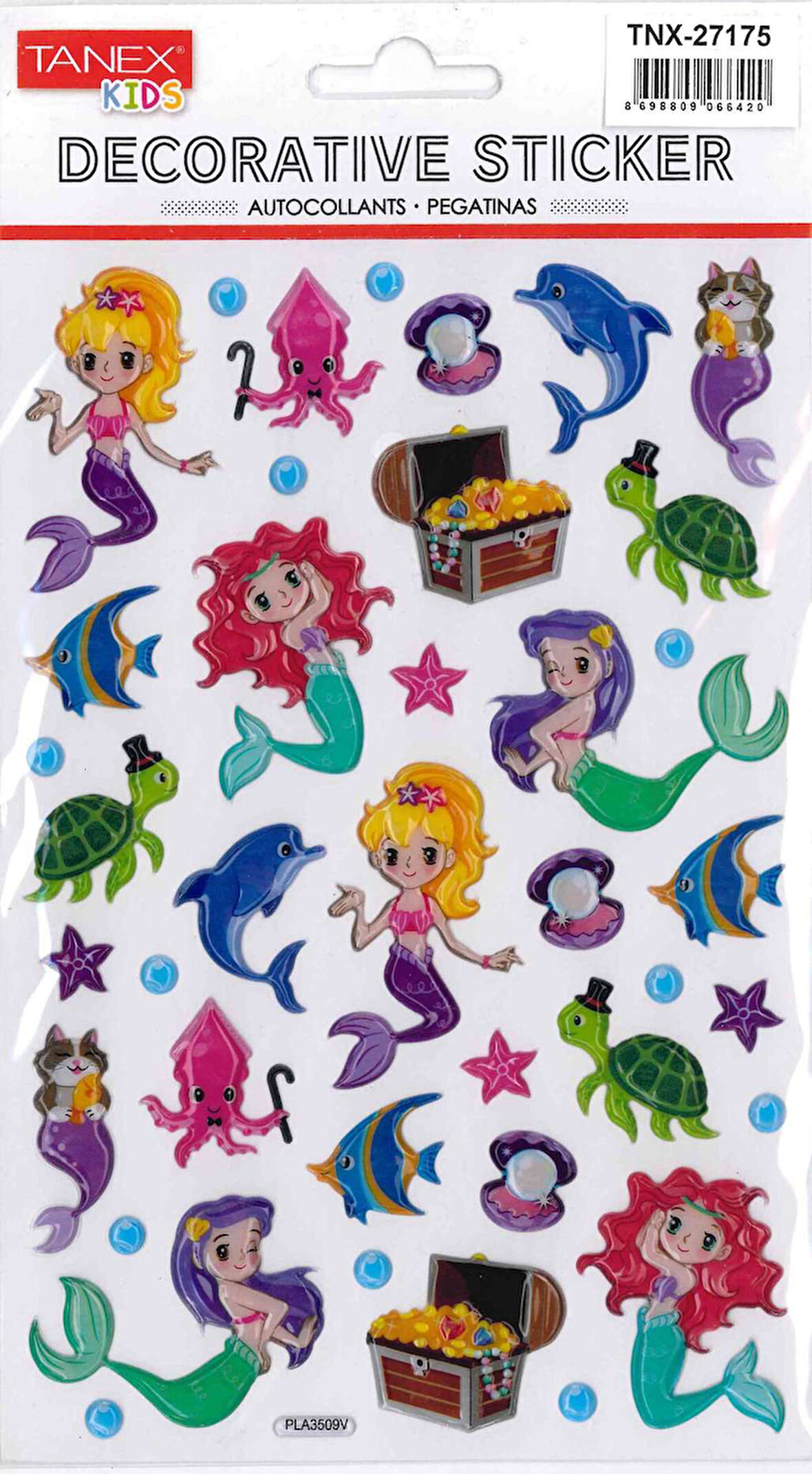 Tanex Deniz Kızı ve Balıklar Serisi TNX-27175