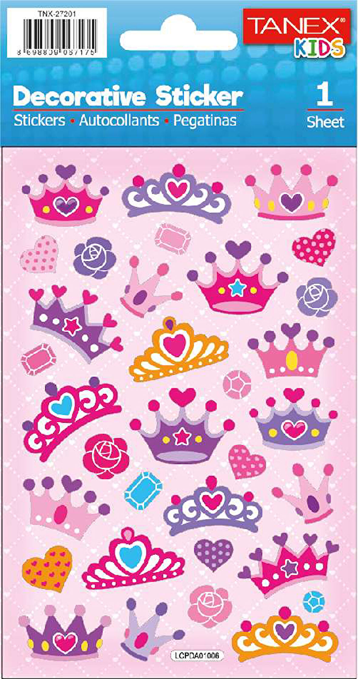 Tanex Puffy Taç Serisi TNX-27201