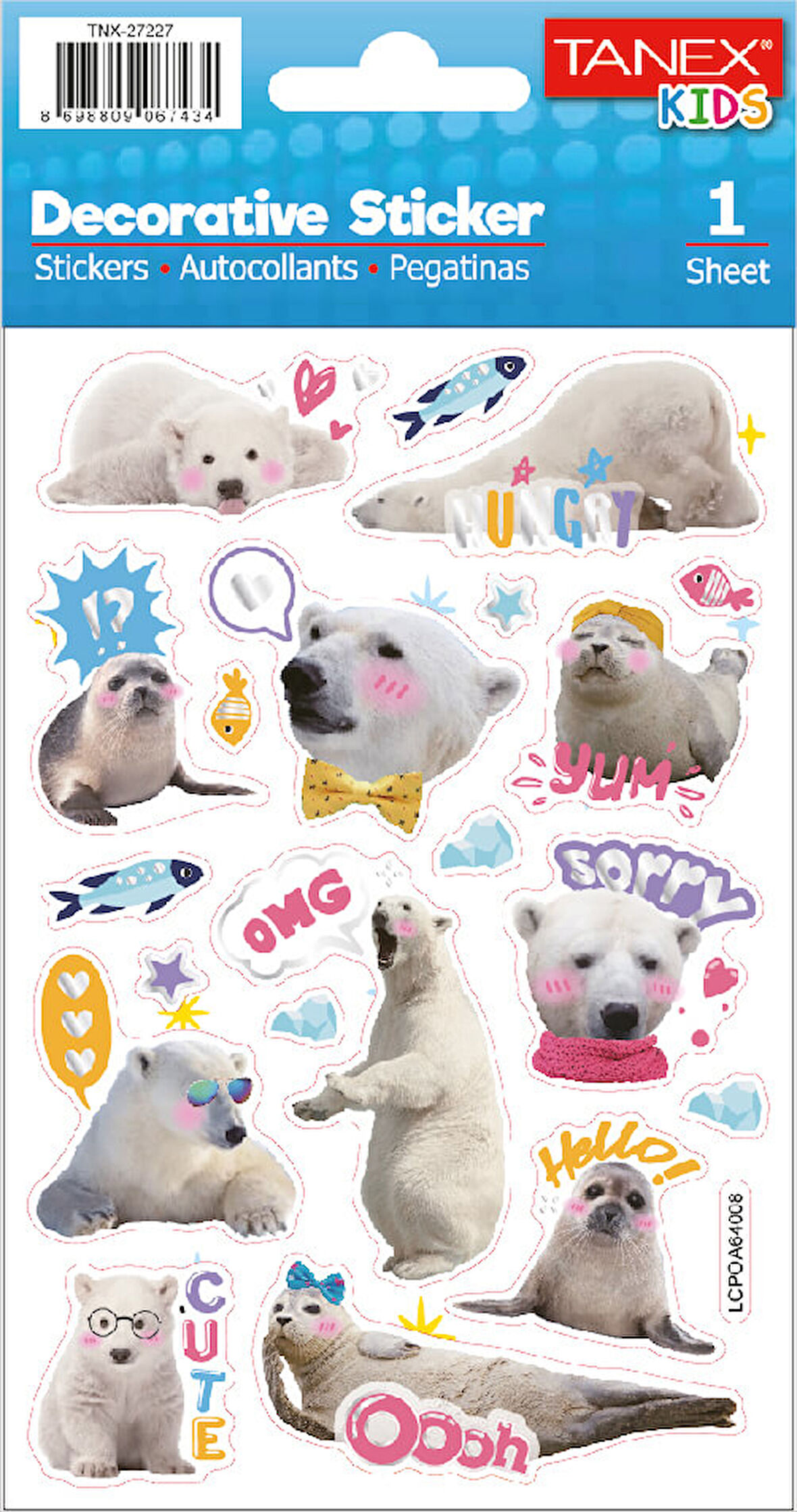 Tanex Puffy Instagram Ayıları Serisi TNX-27227