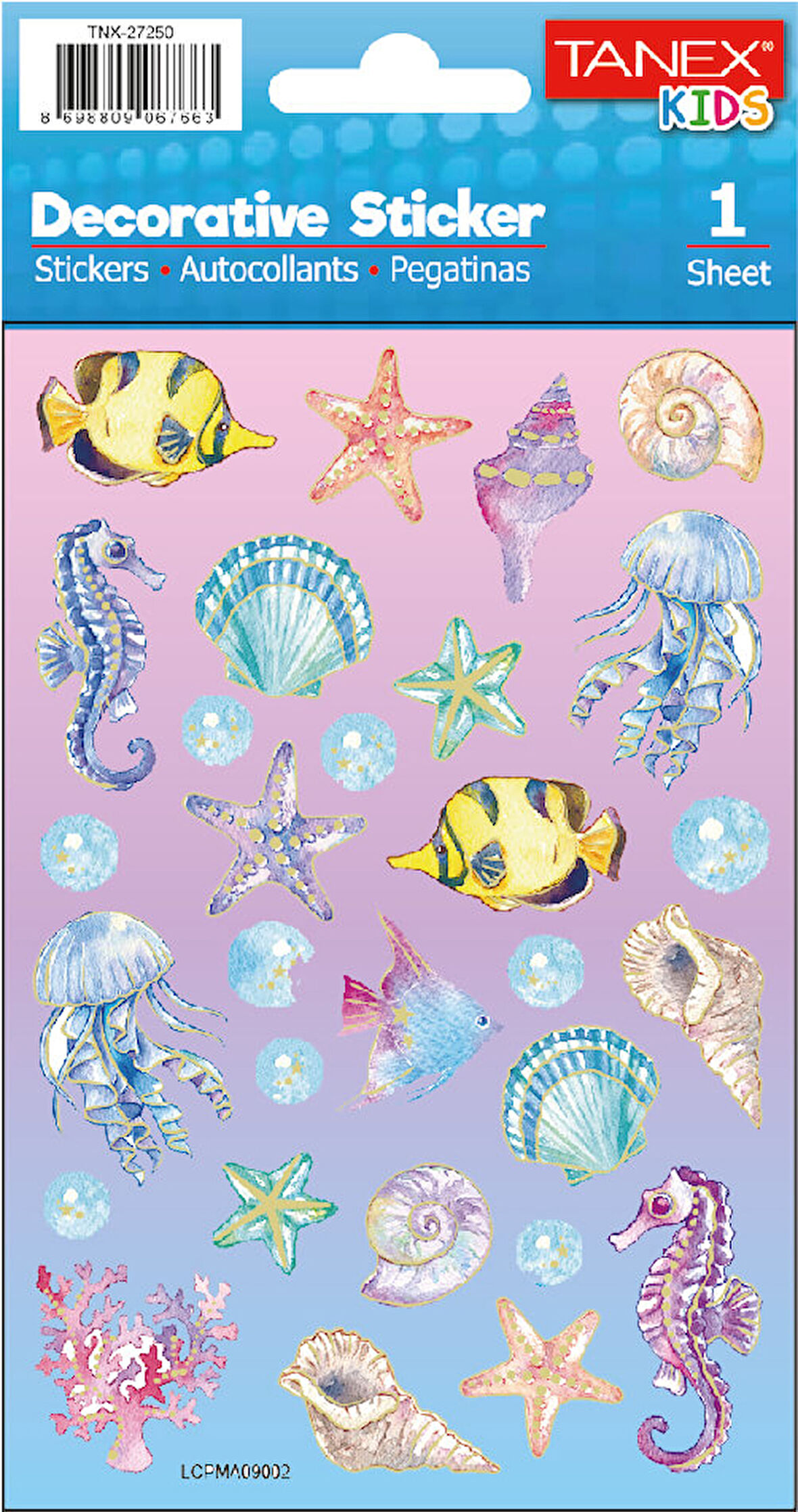 Tanex Puffy Okyanus Canlıları Serisi TNX-27250