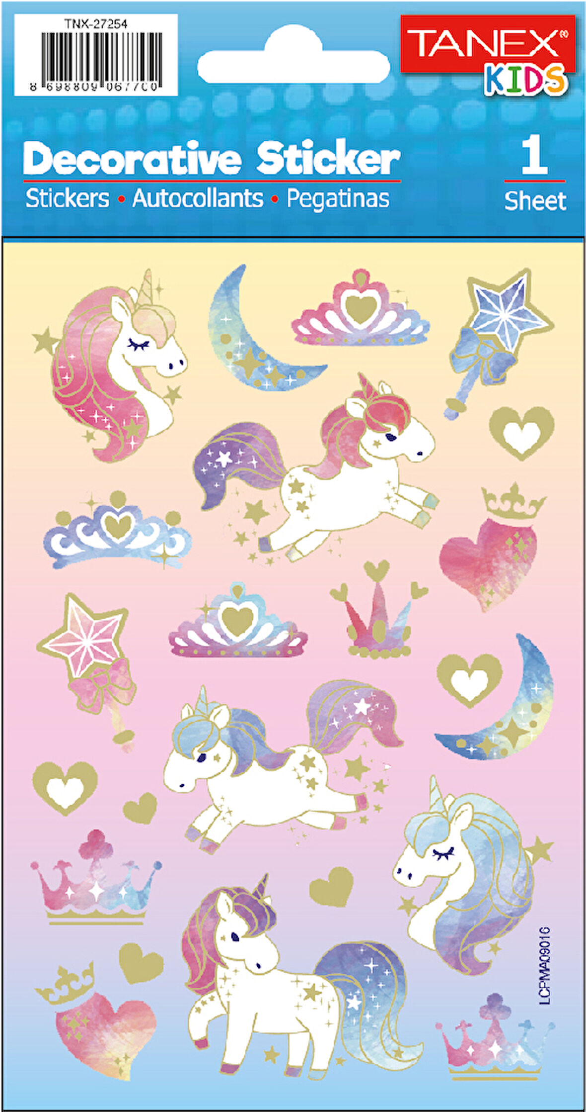 Tanex Puffy Unicorn Serisi TNX-27254