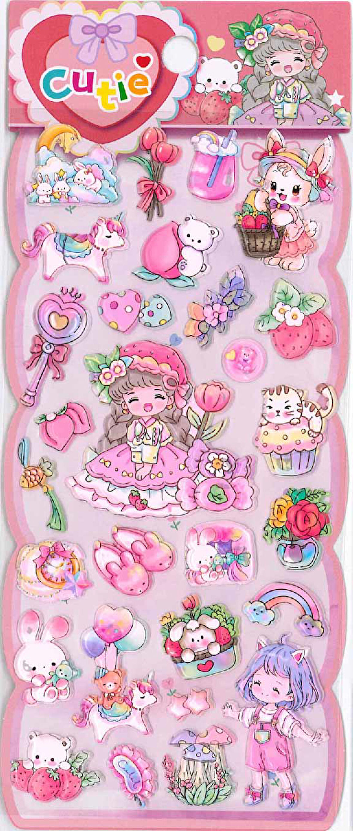 Tanex Puffy Sevimli Kız Serisi TNX-28899