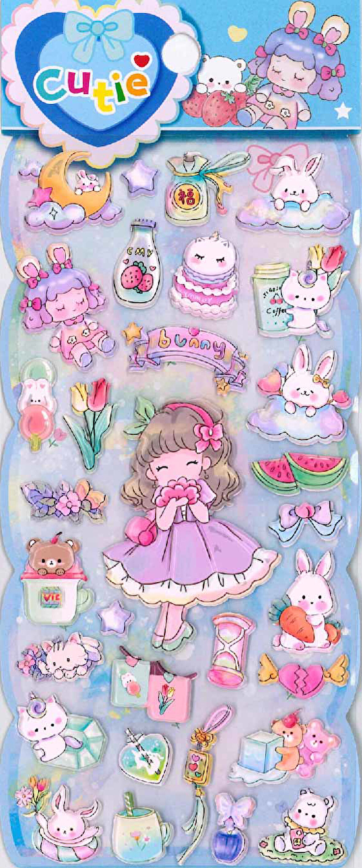 Tanex Puffy Sevimli Kız Serisi TNX-28901