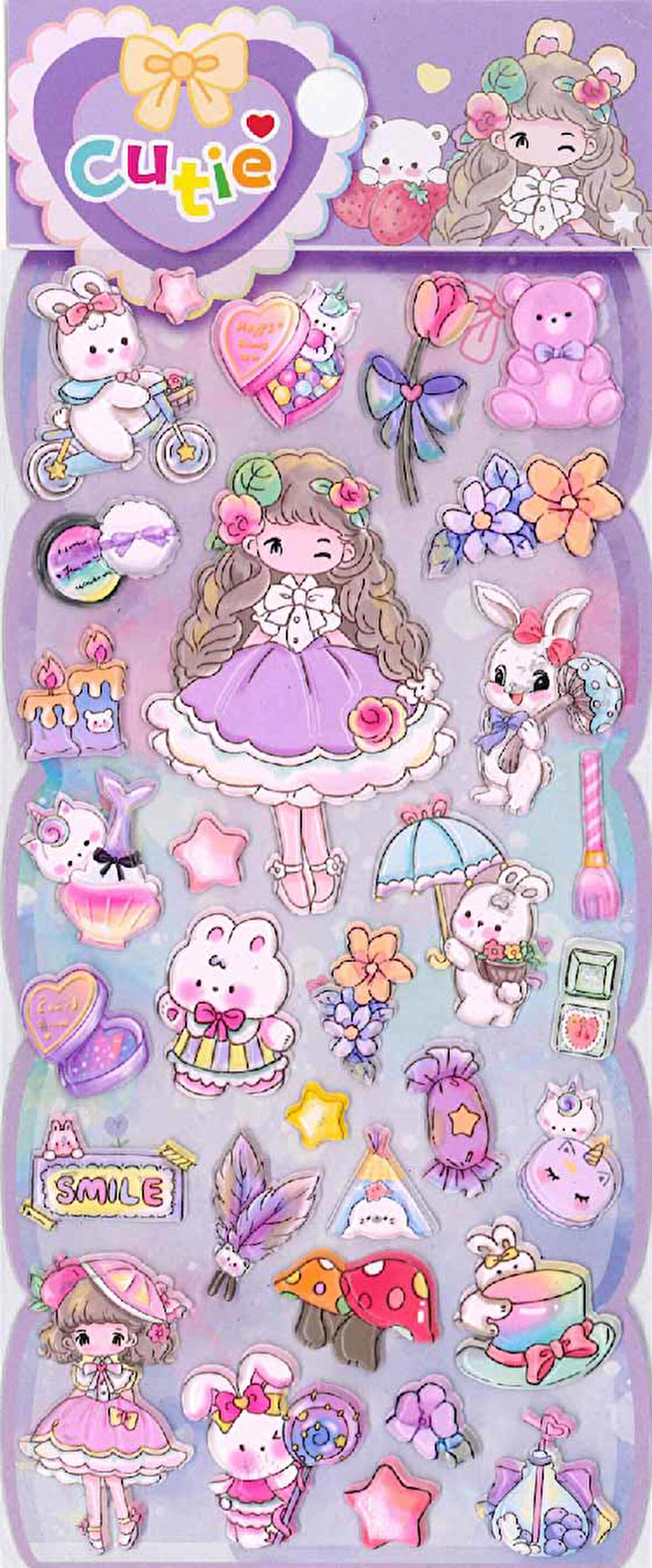 Tanex Puffy Sevimli Kız Serisi TNX-28902