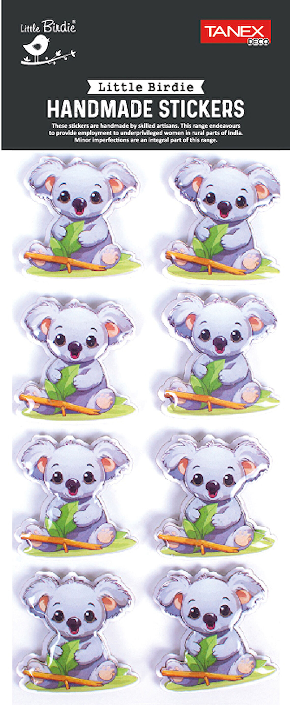 Tanex Handmade Silikon Koala Serisi TNX-28017