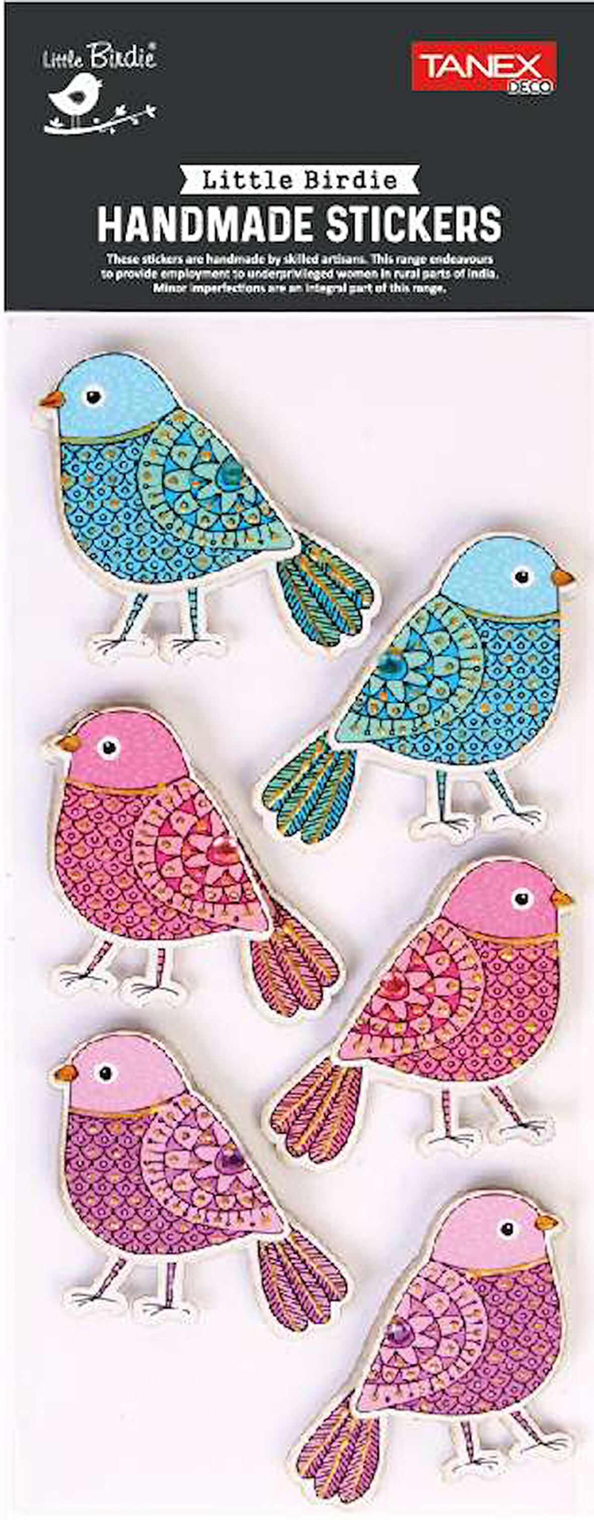 Tanex Handmade Taşlı Güvercin Serisi TNX-28018