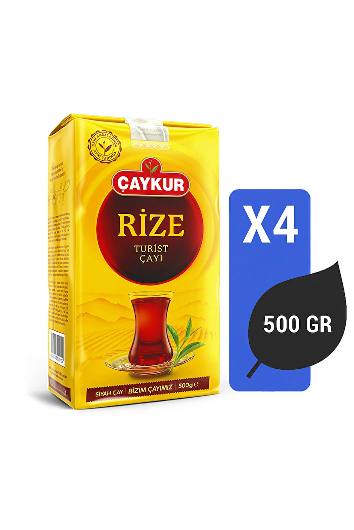 Çaykur Rize Turist Çayı 500 gr x 4 Adet
