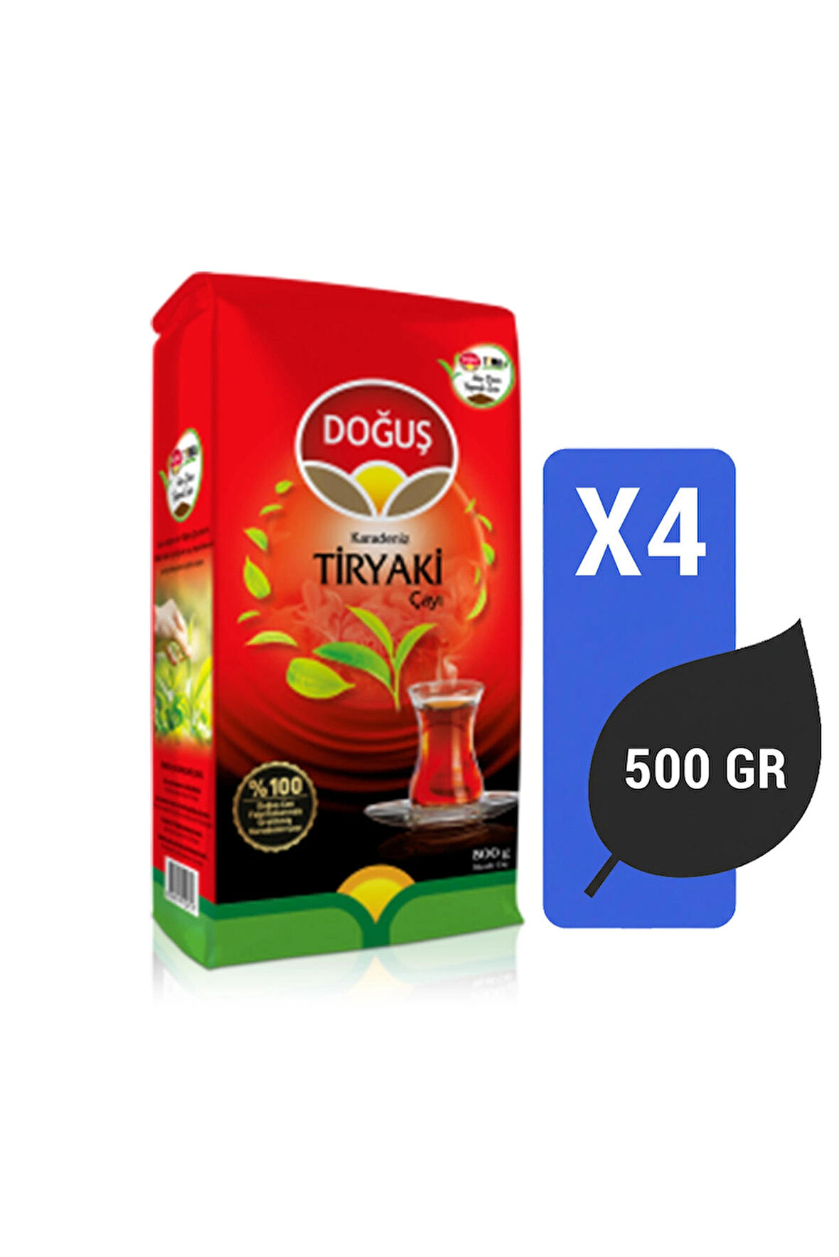 Doğuş Tiryaki Çayı 500 gr x 4 Adet