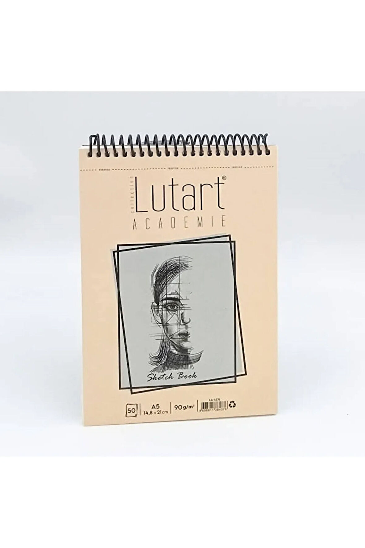 Akademie Spiralli Eskiz Defteri 90 gr Ivory A5 50 Yaprak