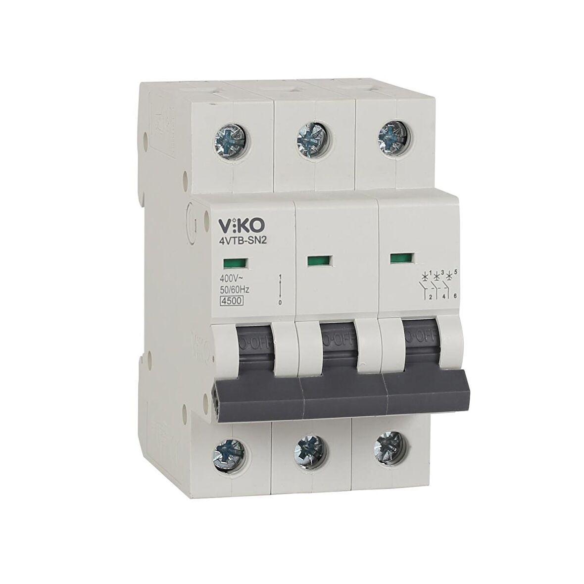 Viko Otomatik Sigorta 3x40A B 4.5kA 4VTB-3B40