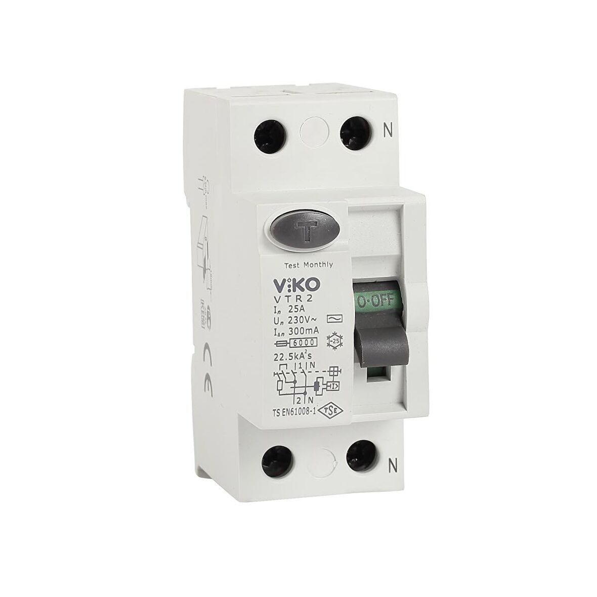 Viko Kaçak Akım Rölesi 2x32A 30mA VTR2-3230